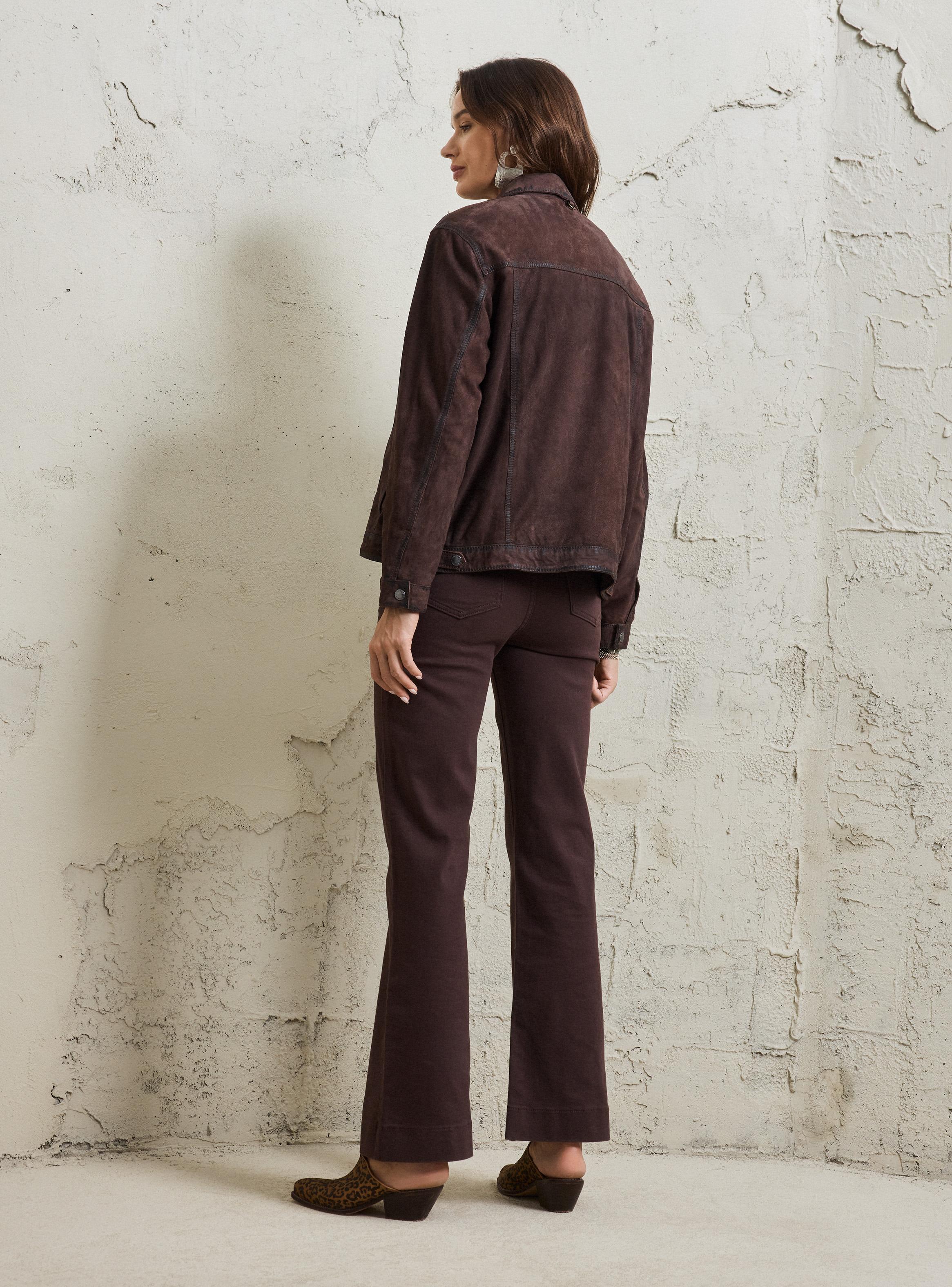 Chaqueta Bolsillos en Pecho con Botón-5