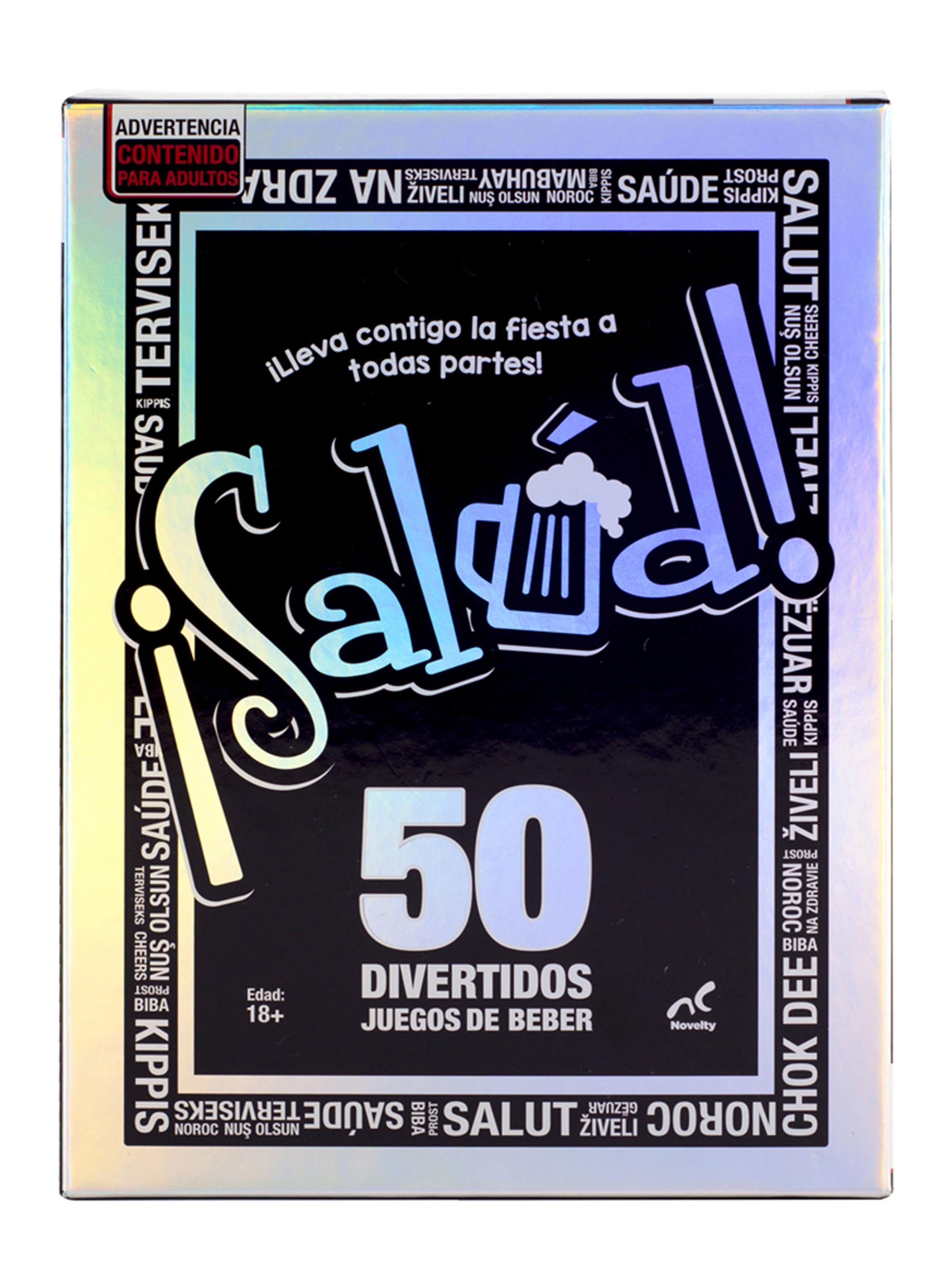 Juego de Mesa para Adultos 50 Divertidos Juegos de Beber-0