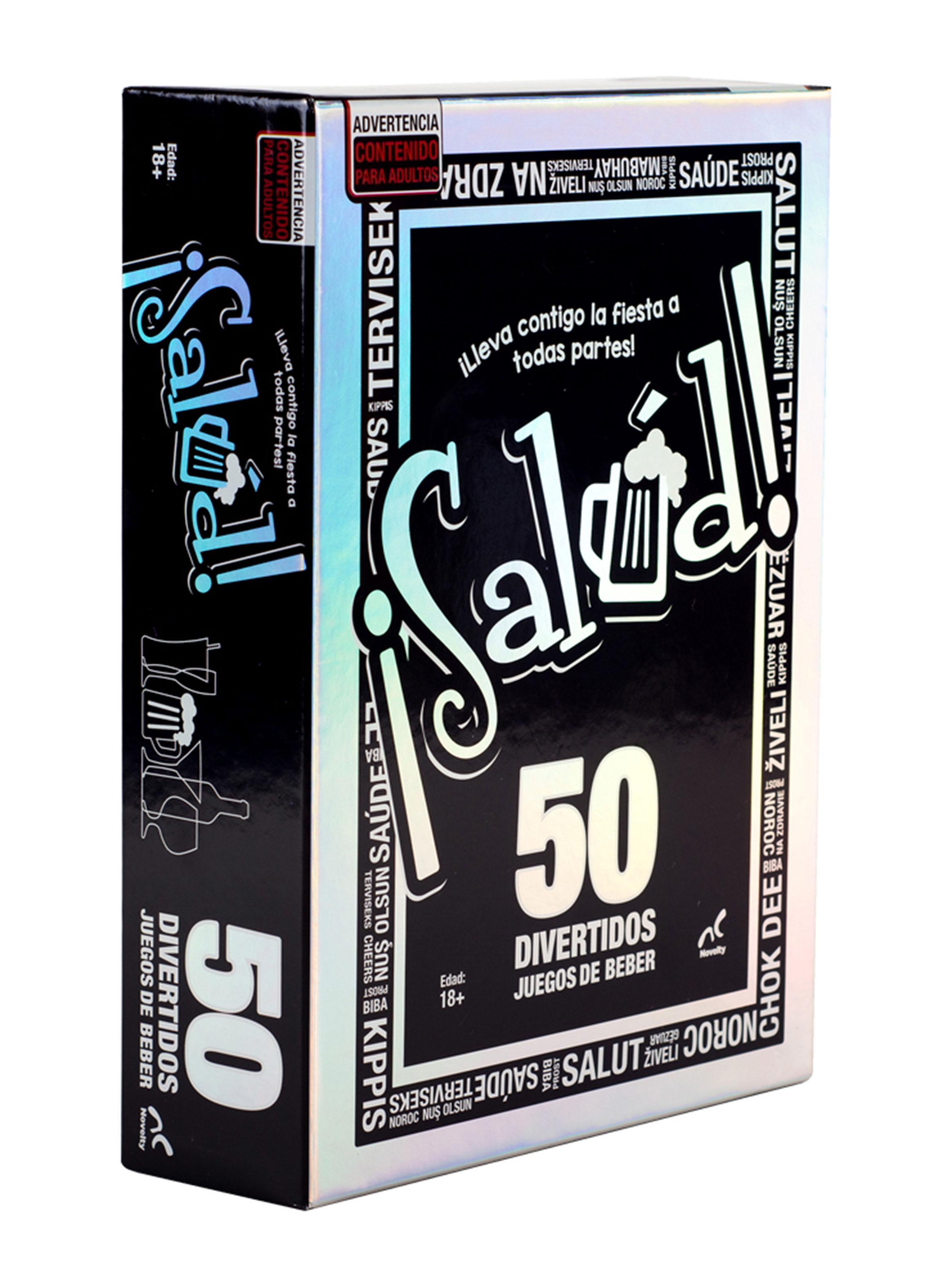 Juego de Mesa para Adultos 50 Divertidos Juegos de Beber-2