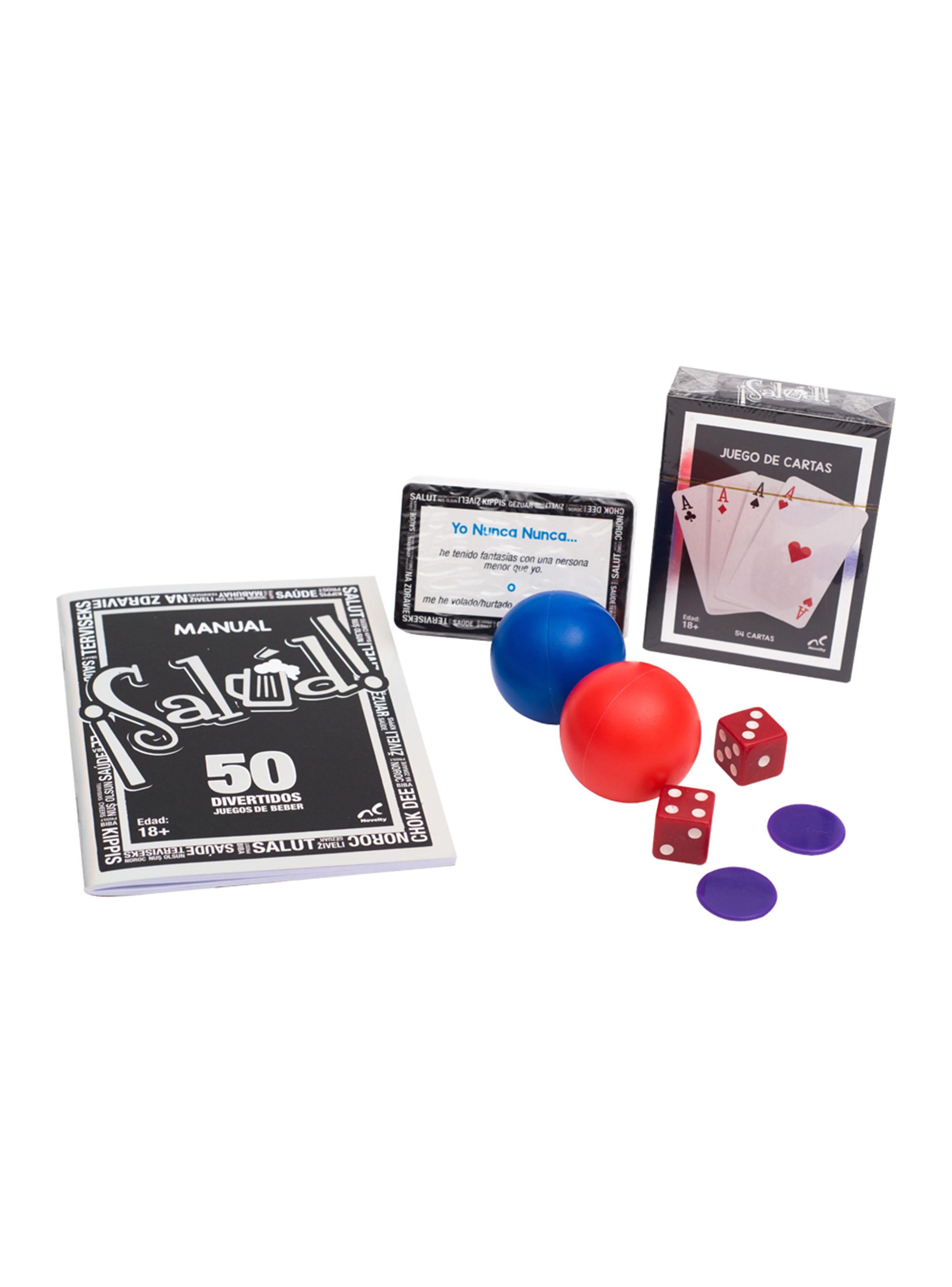 Juego de Mesa para Adultos 50 Divertidos Juegos de Beber-1
