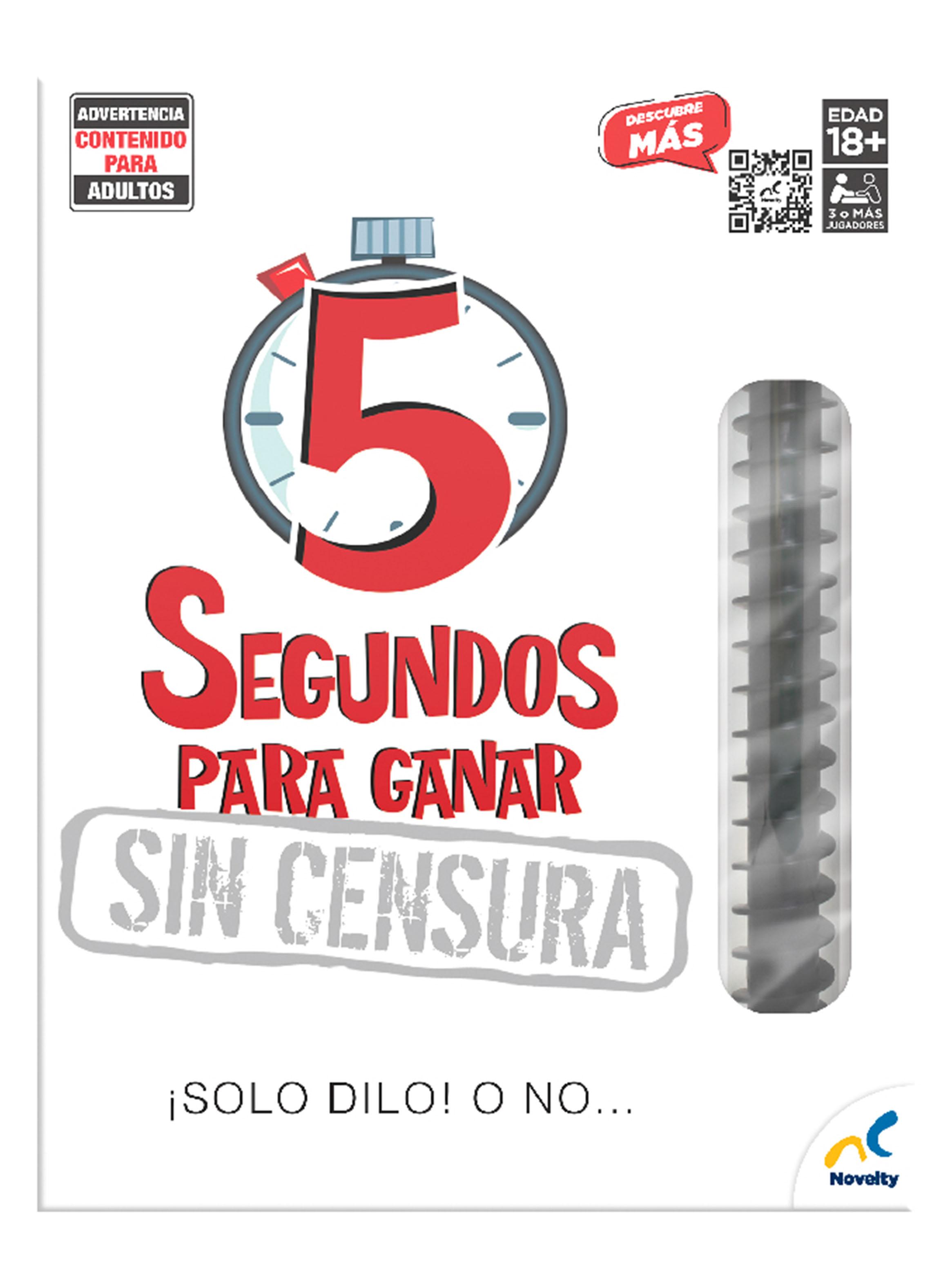 Juego de Mesa Adultos 5 Segundos para Ganar sin Censura-0