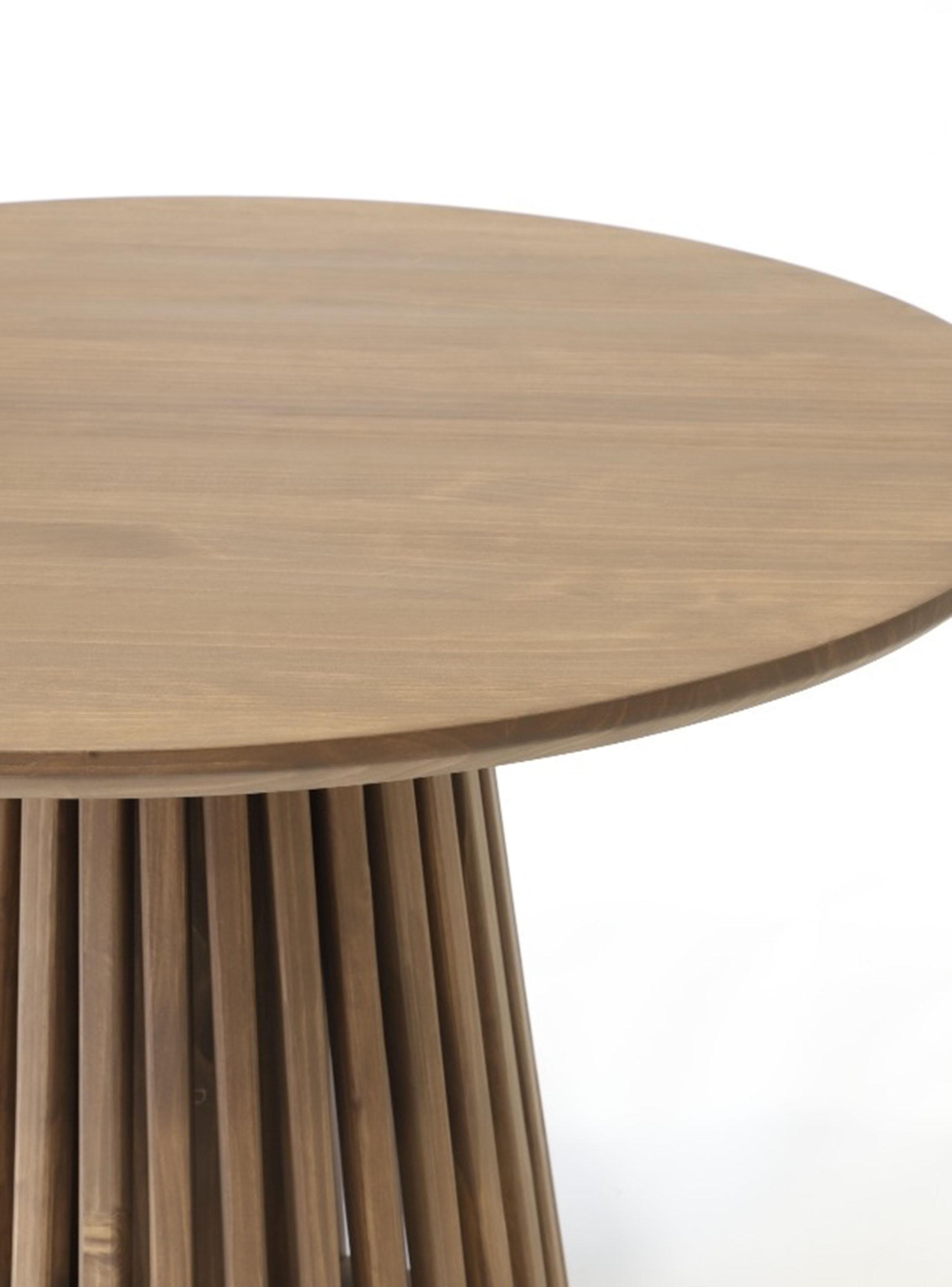 Mesa de comedor Palisade 4 Personas 90 cm Nogal-2