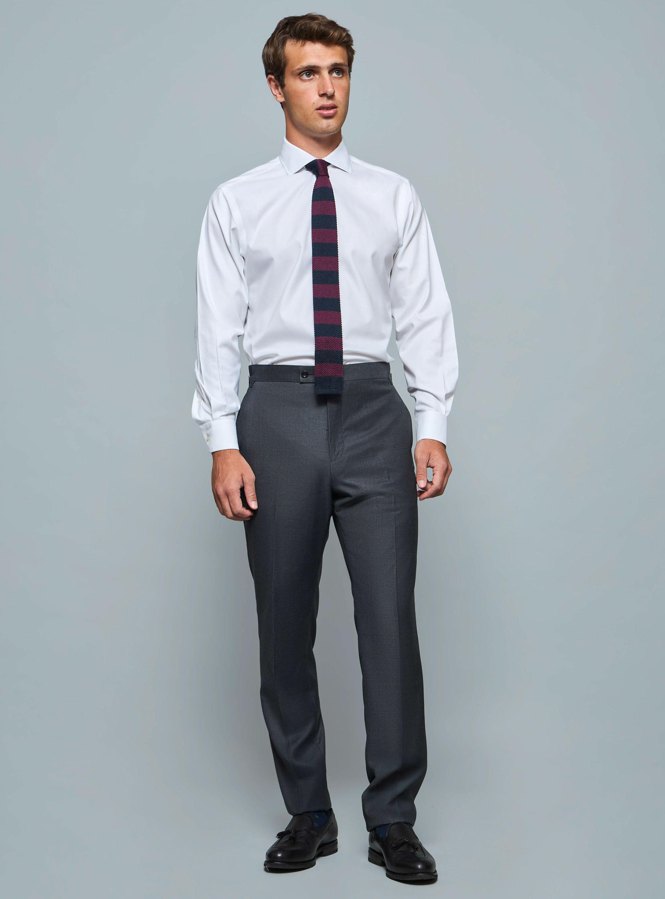 Camisa Vestir Diseño Liso-3