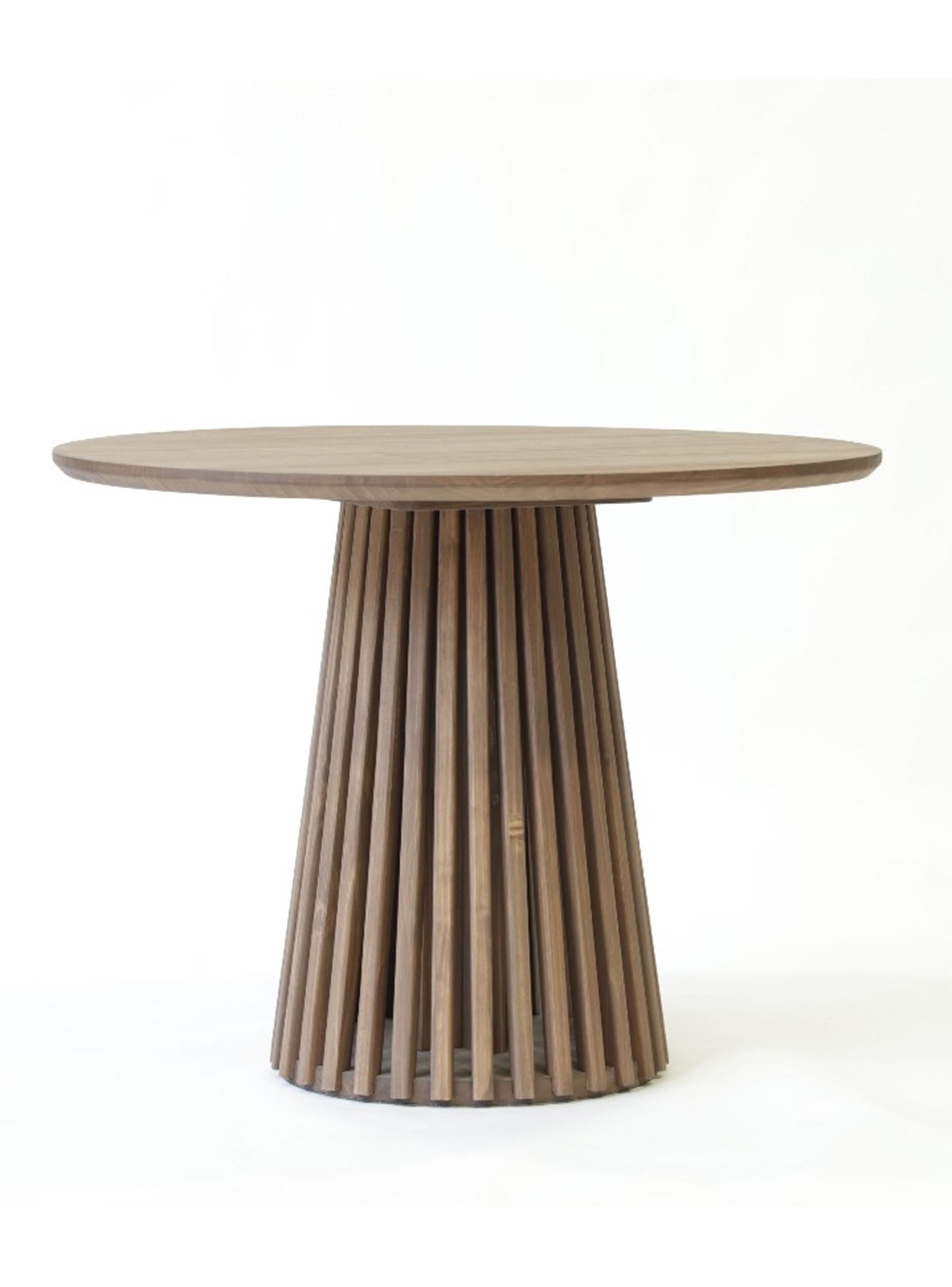 Mesa de comedor Palisade 6 Personas 100 cm Nogal-0