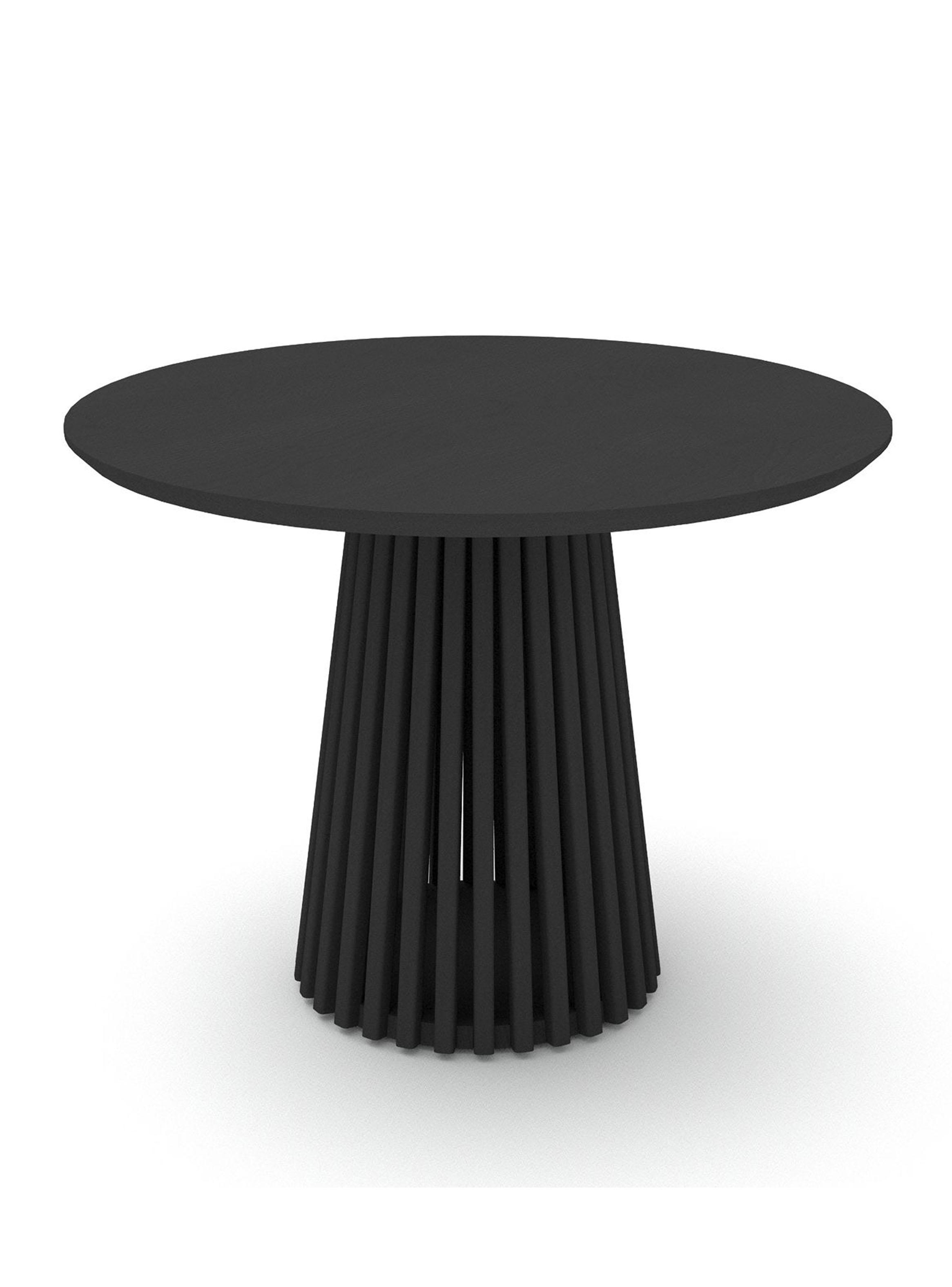 Mesa de comedor Palisade 4 Personas 80 cm Negro-0