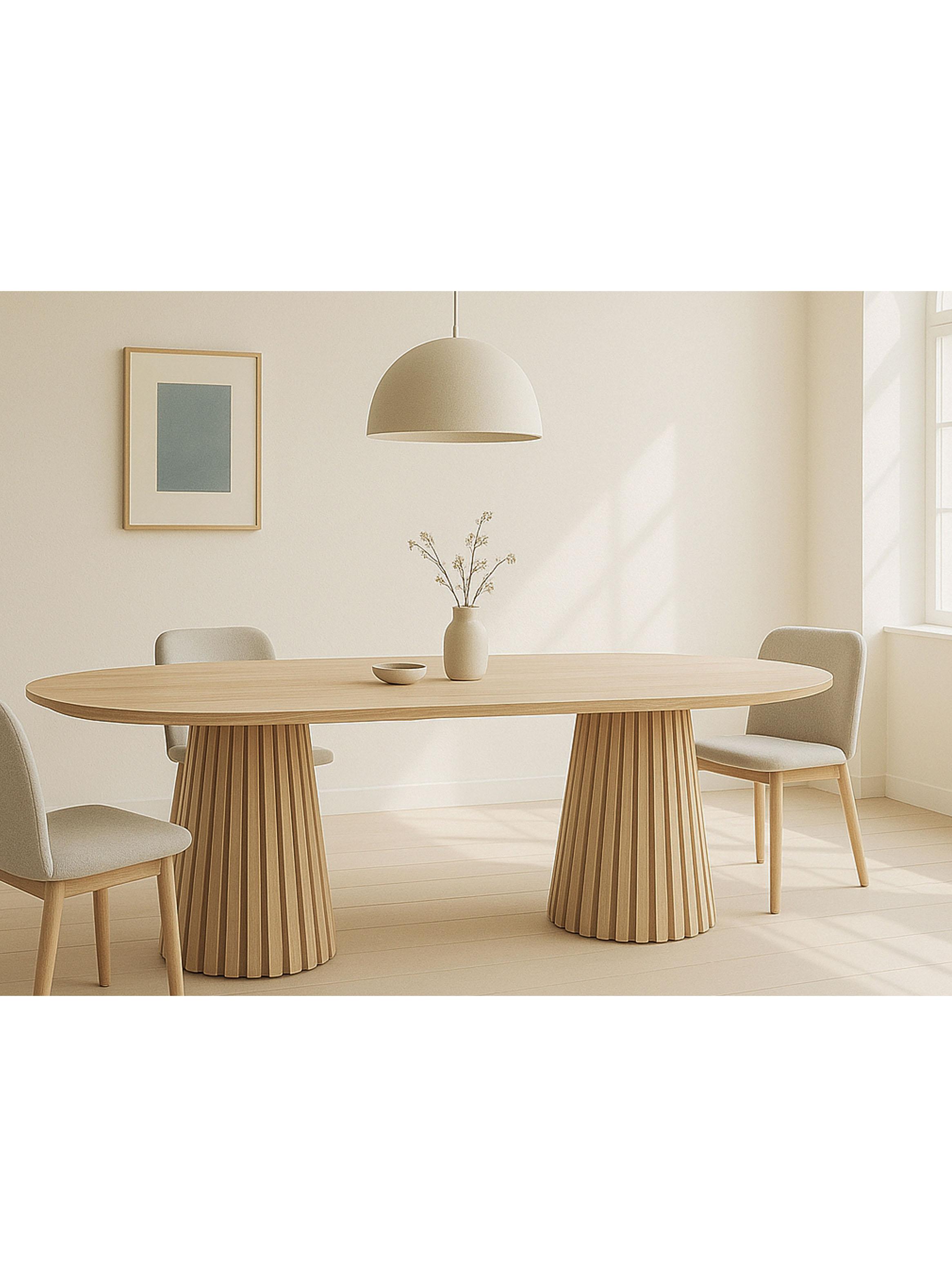 Mesa de Comedor Palisade 6P Ovalada-4