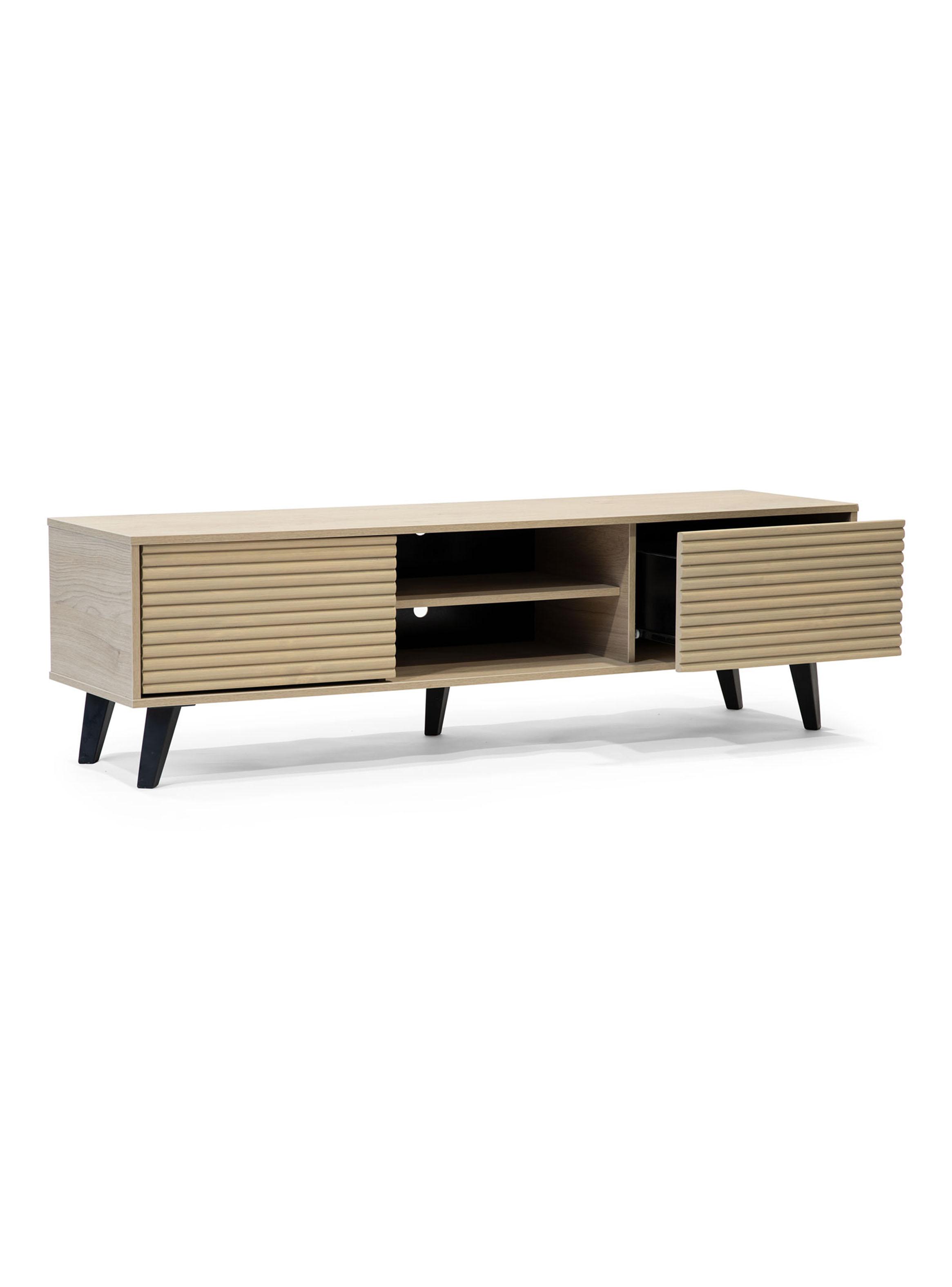 Rack TV 65¨ Bajo Atacama Line Natural-3