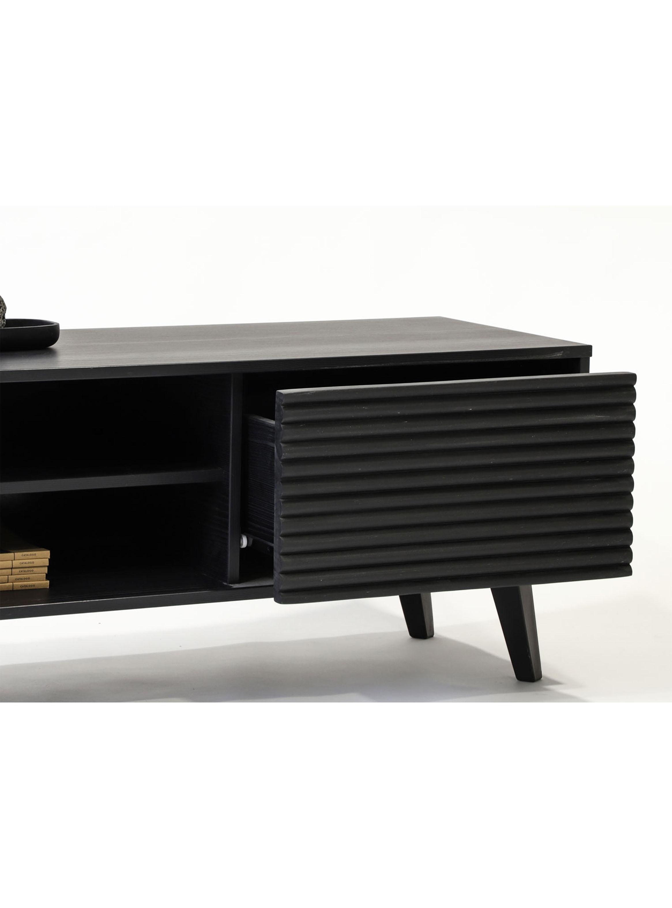 Rack TV 65¨ Bajo Atacama Line Black-2