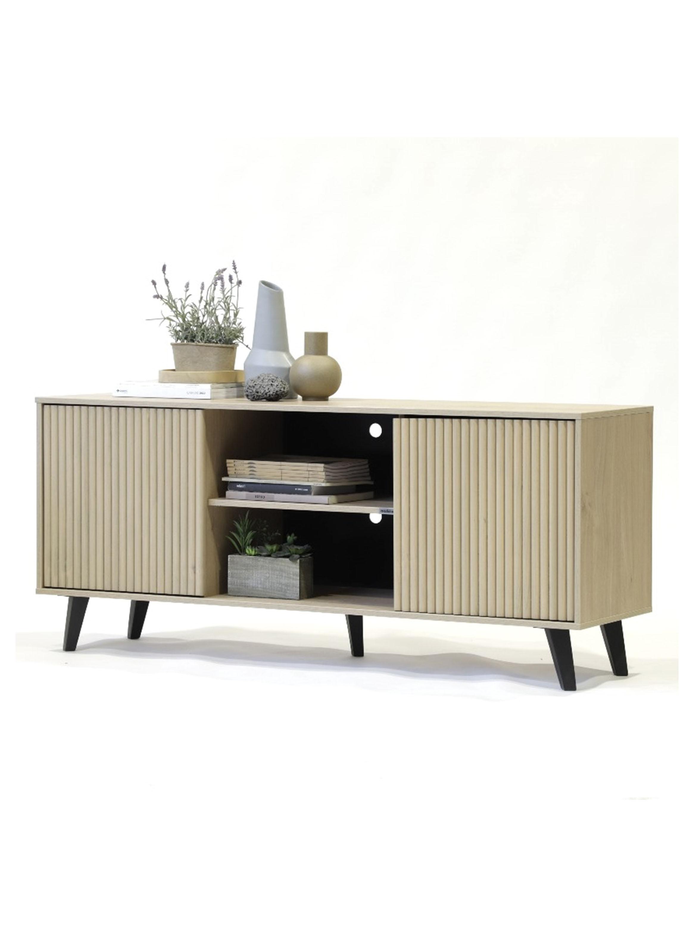Rack TV 65¨ Alto Atacama Line Natural-2