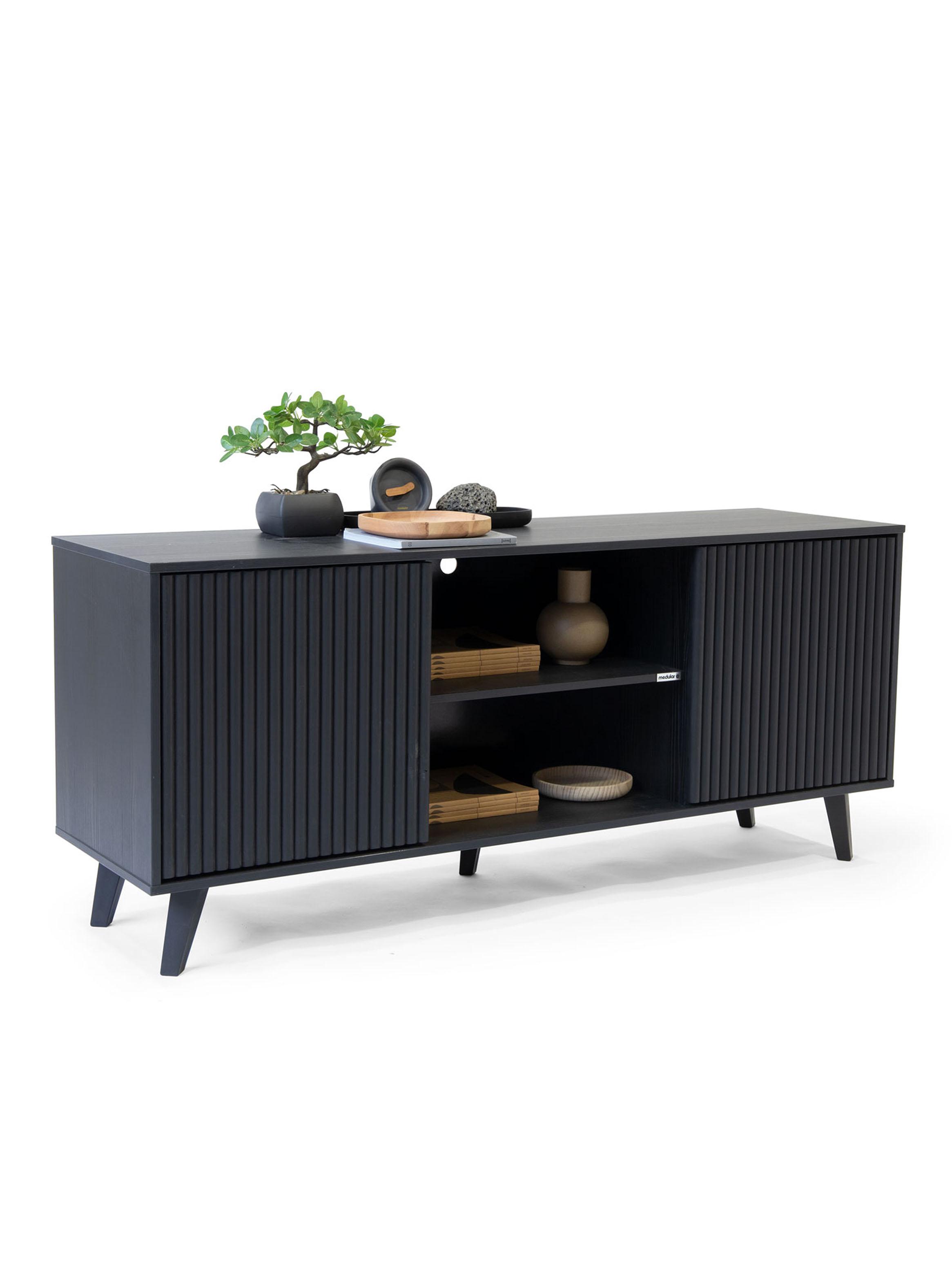 Rack TV 65¨ Alto Atacama Line Black-2