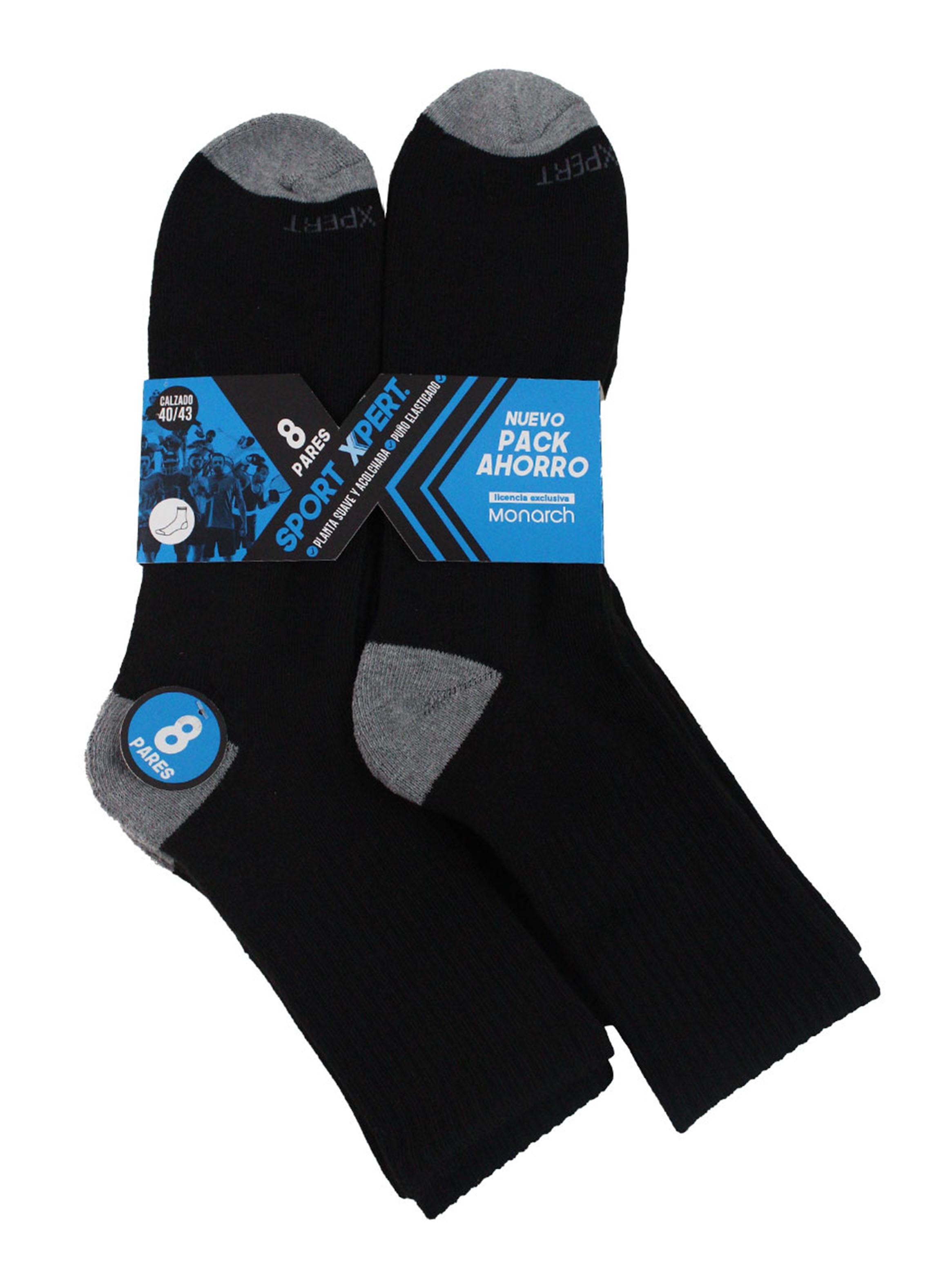 Pack 8 Calcetín Sport Deportivo Largo-2