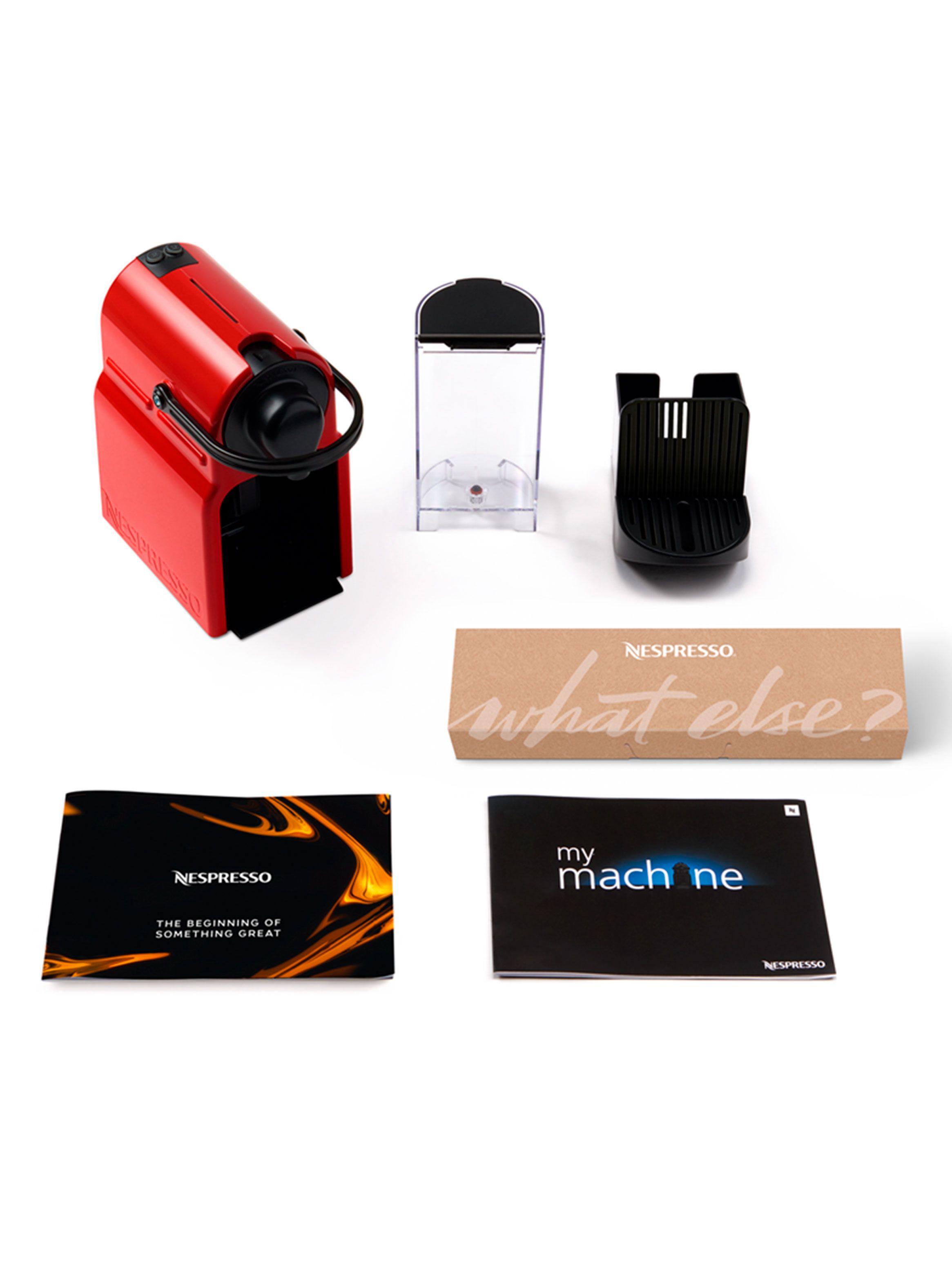 Cafetera de Cápsulas 700 ml Inissia Roja-6