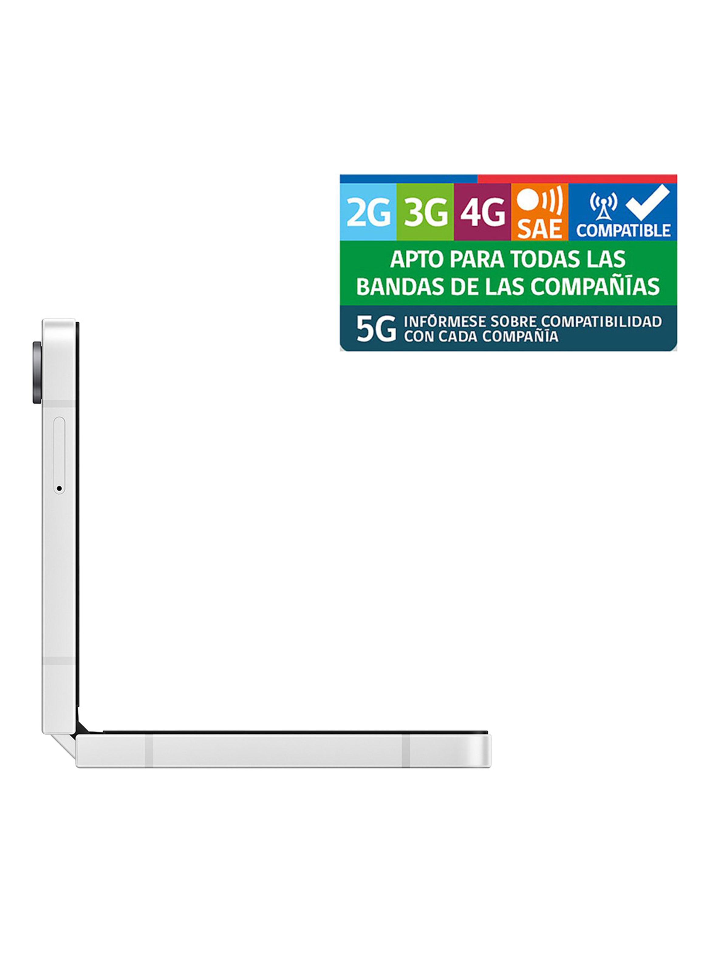Smartphone Galaxy Z Flip7 FE 128GB Blanco-2