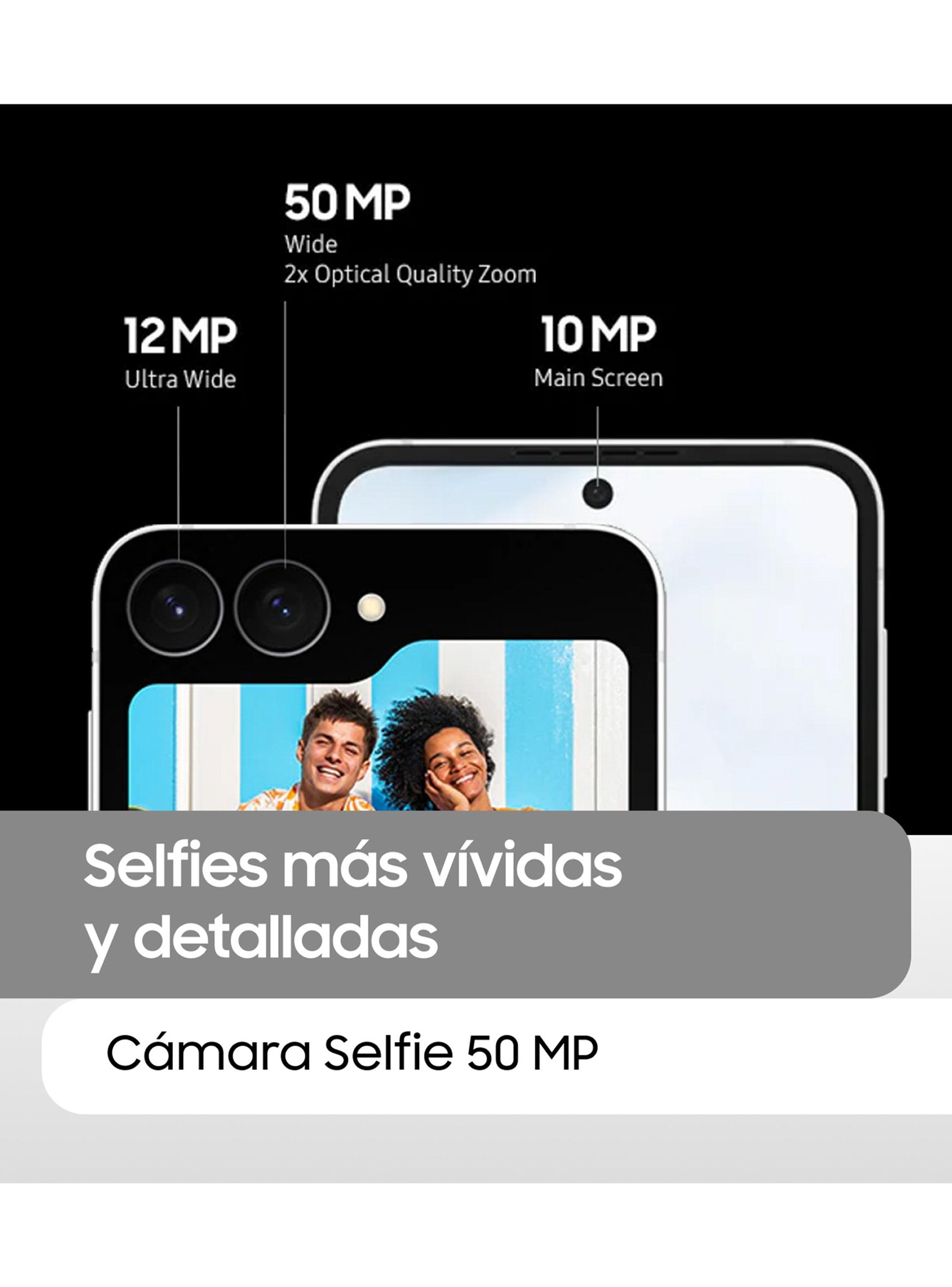 Smartphone Galaxy Z Flip7 FE 256GB 6.7' Negro Liberado-4