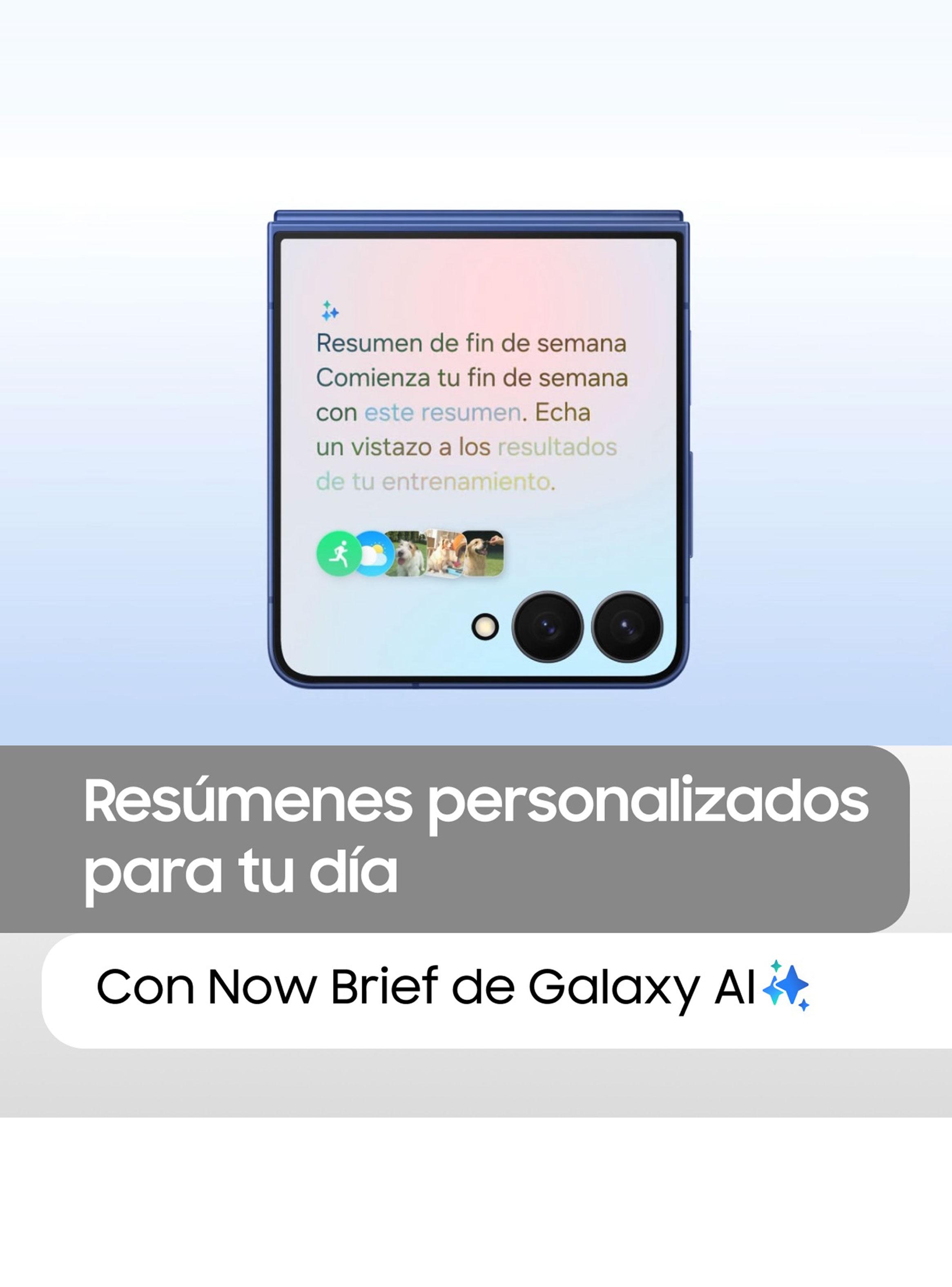 Smartphone Galaxy Z Flip7 256GB Azul-5