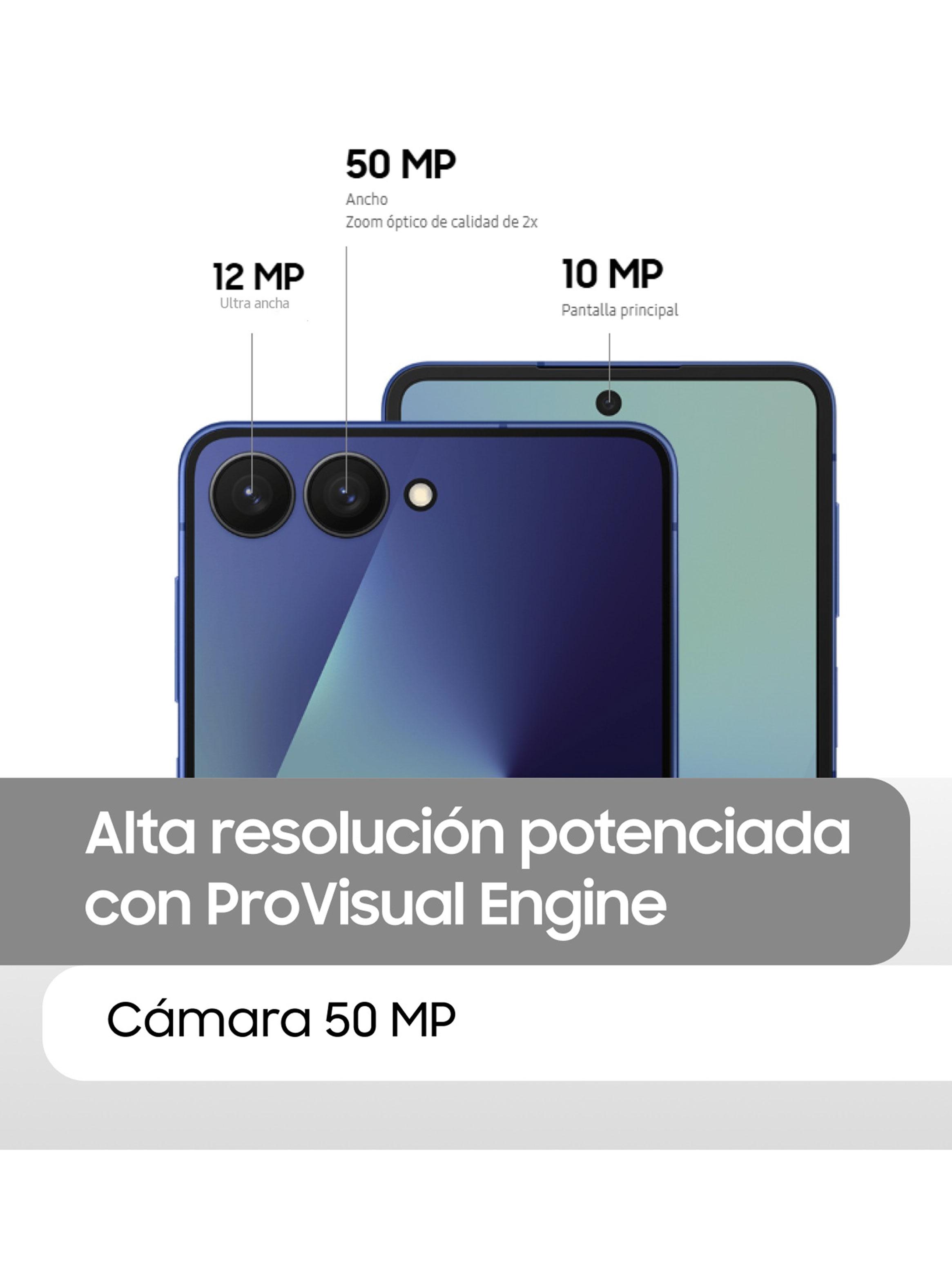 Smartphone Galaxy Z Flip7 512GB 6.9' Azul Liberado-3
