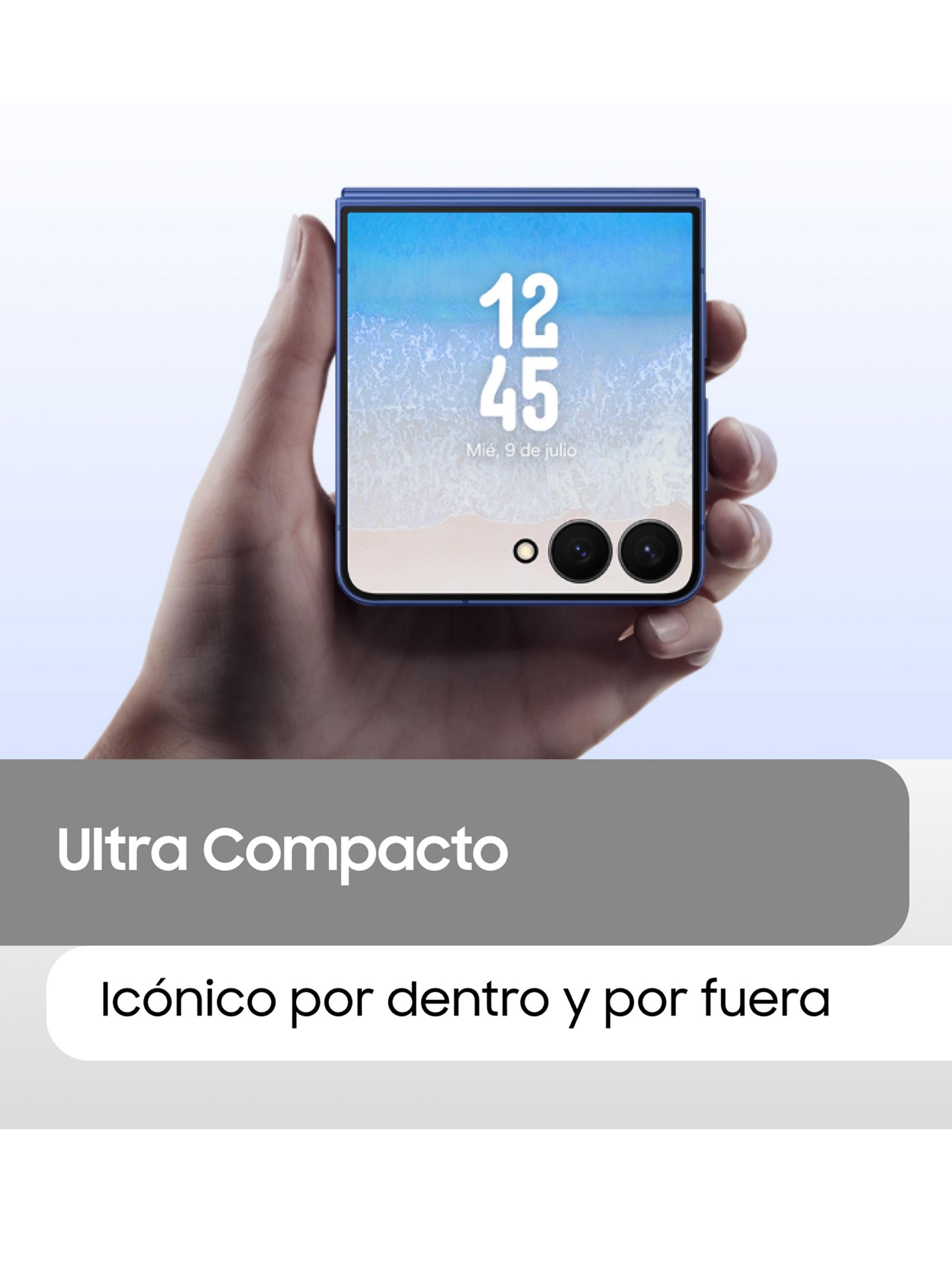 Smartphone Galaxy Z Flip7 5G 512GB 6.9' Azul Liberado-4