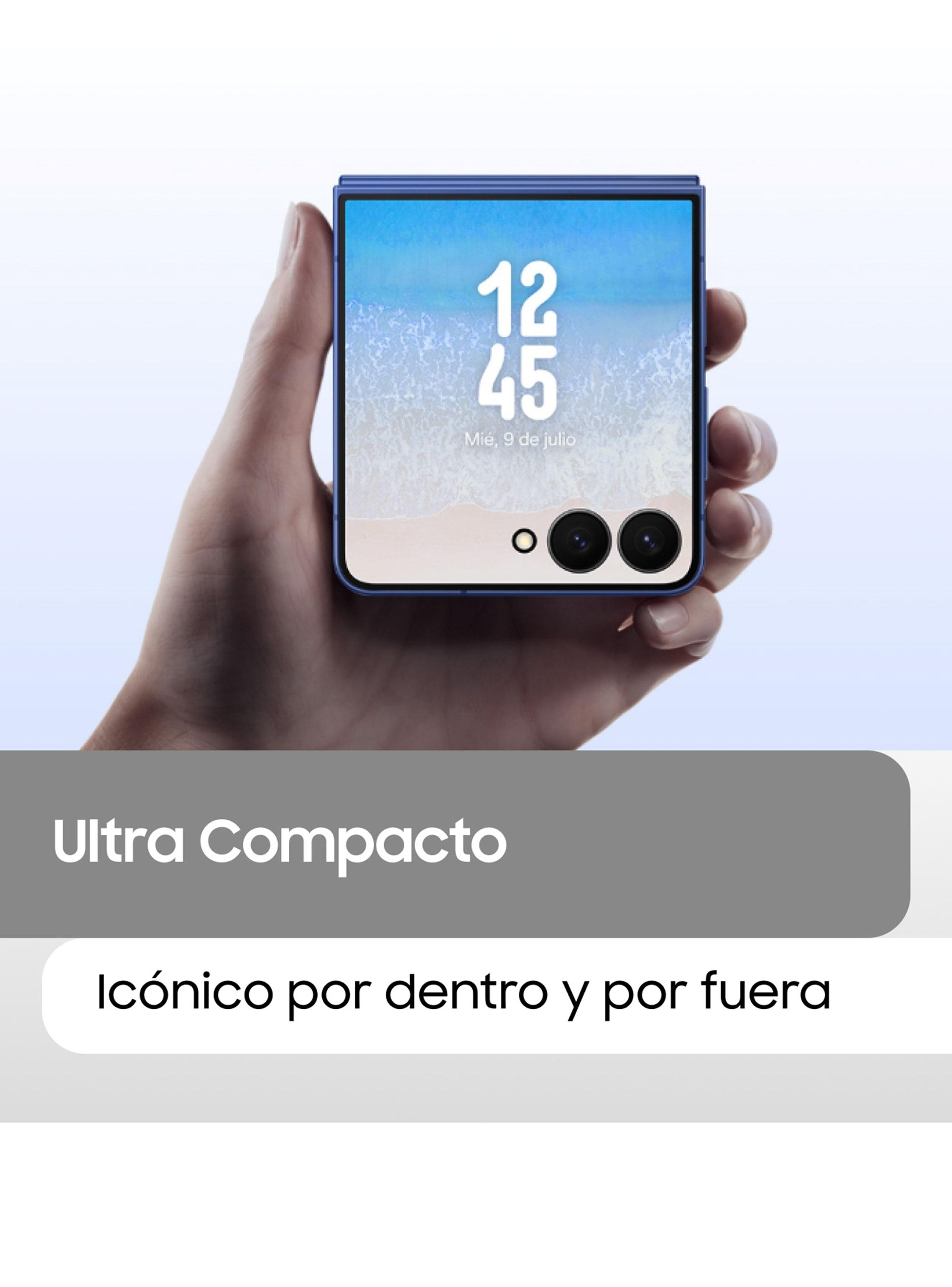 Smartphone Galaxy Z Flip7 256GB 6.9' Negro Intenso Liberado-4