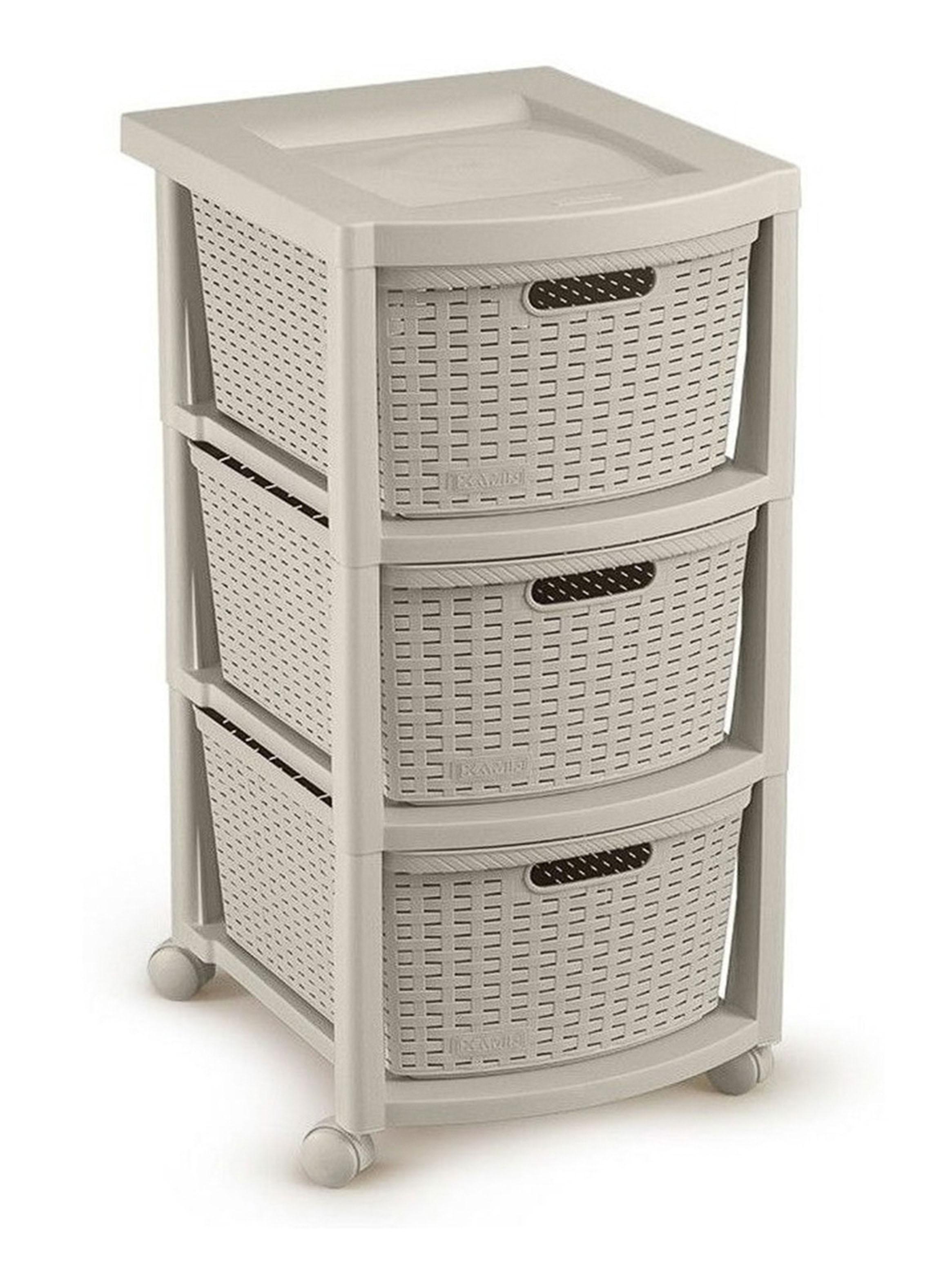 Cajonera Taupe 39 x 33 x 66 cm Rimax-0