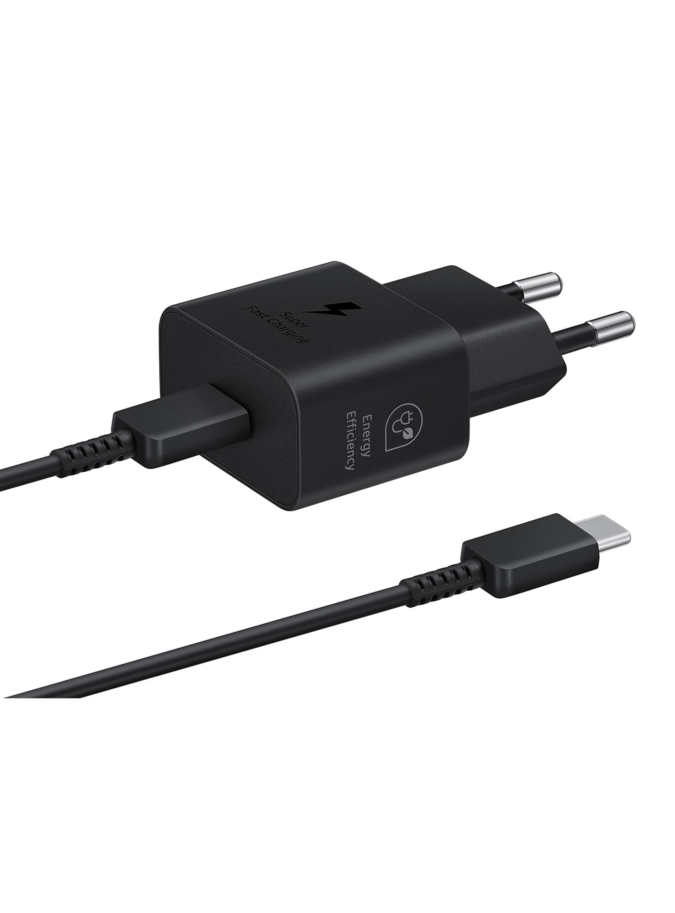 Cargador Tipo C 25W Negro + Cable-3