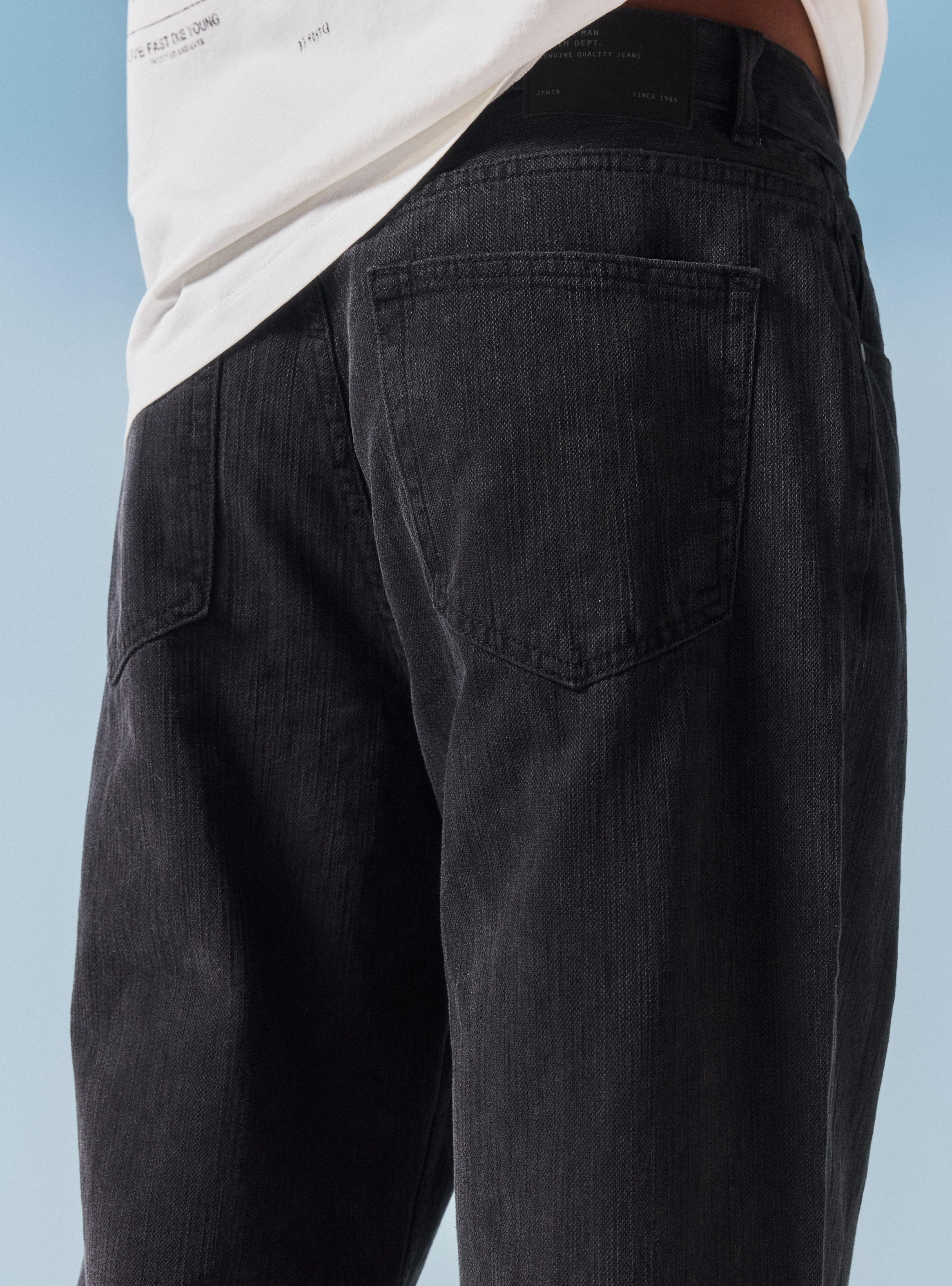 Jeans Baggy Tela Rayas-3