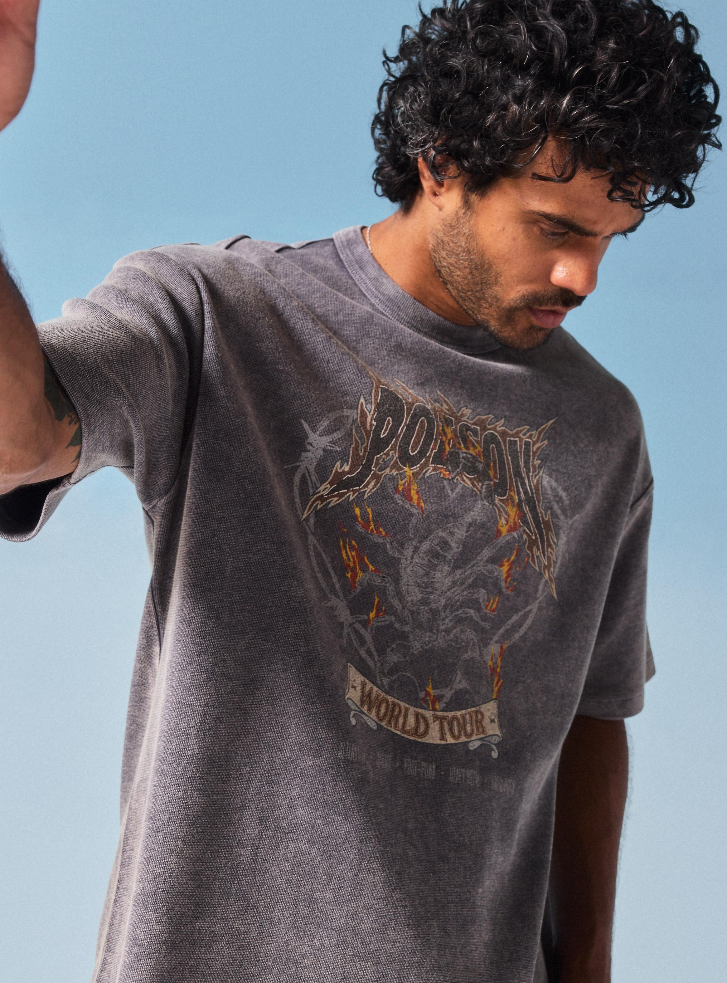 Polera Tela Rustica Lavada-3