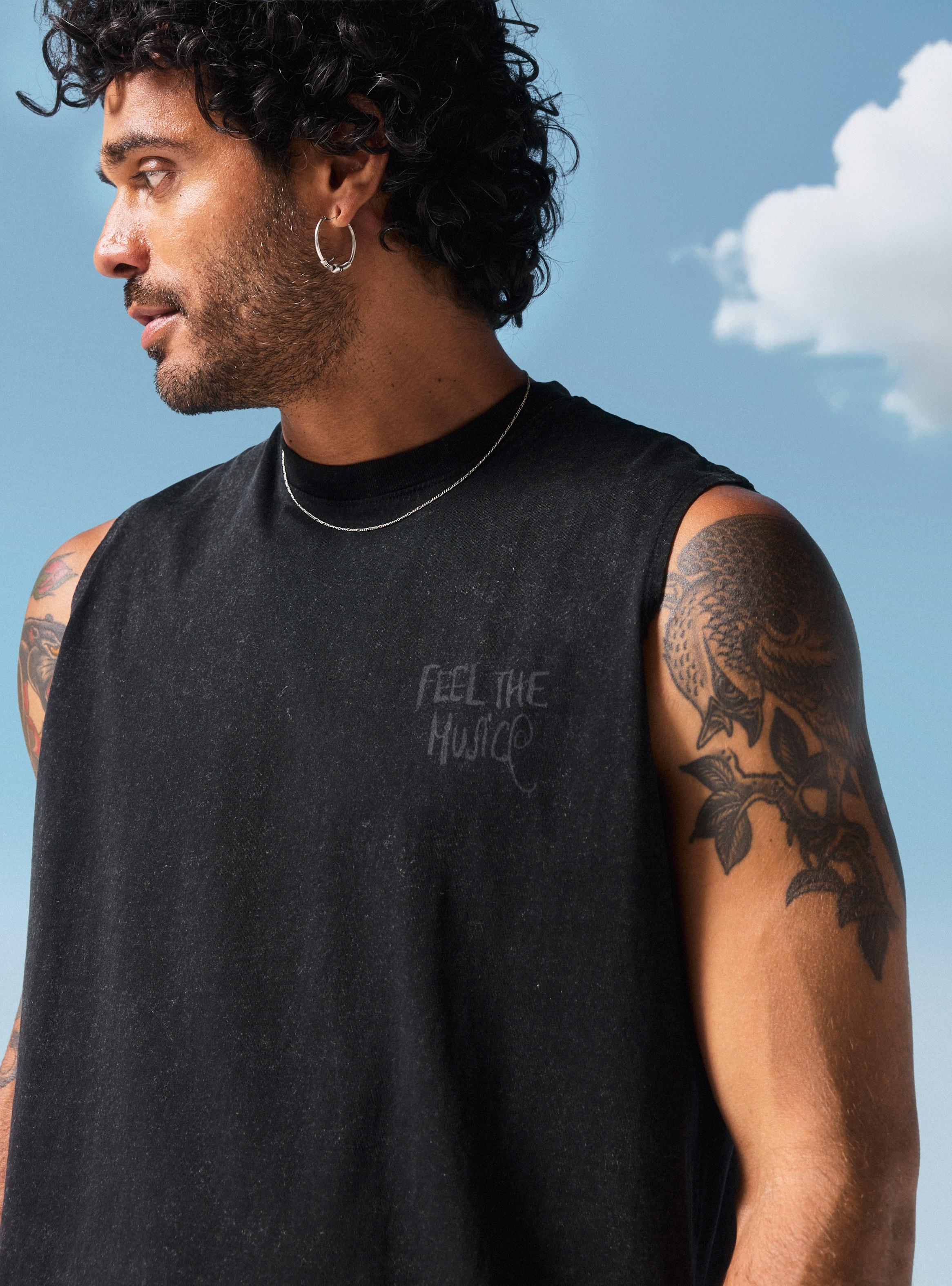 Polera Sin Mangas Estampada-2