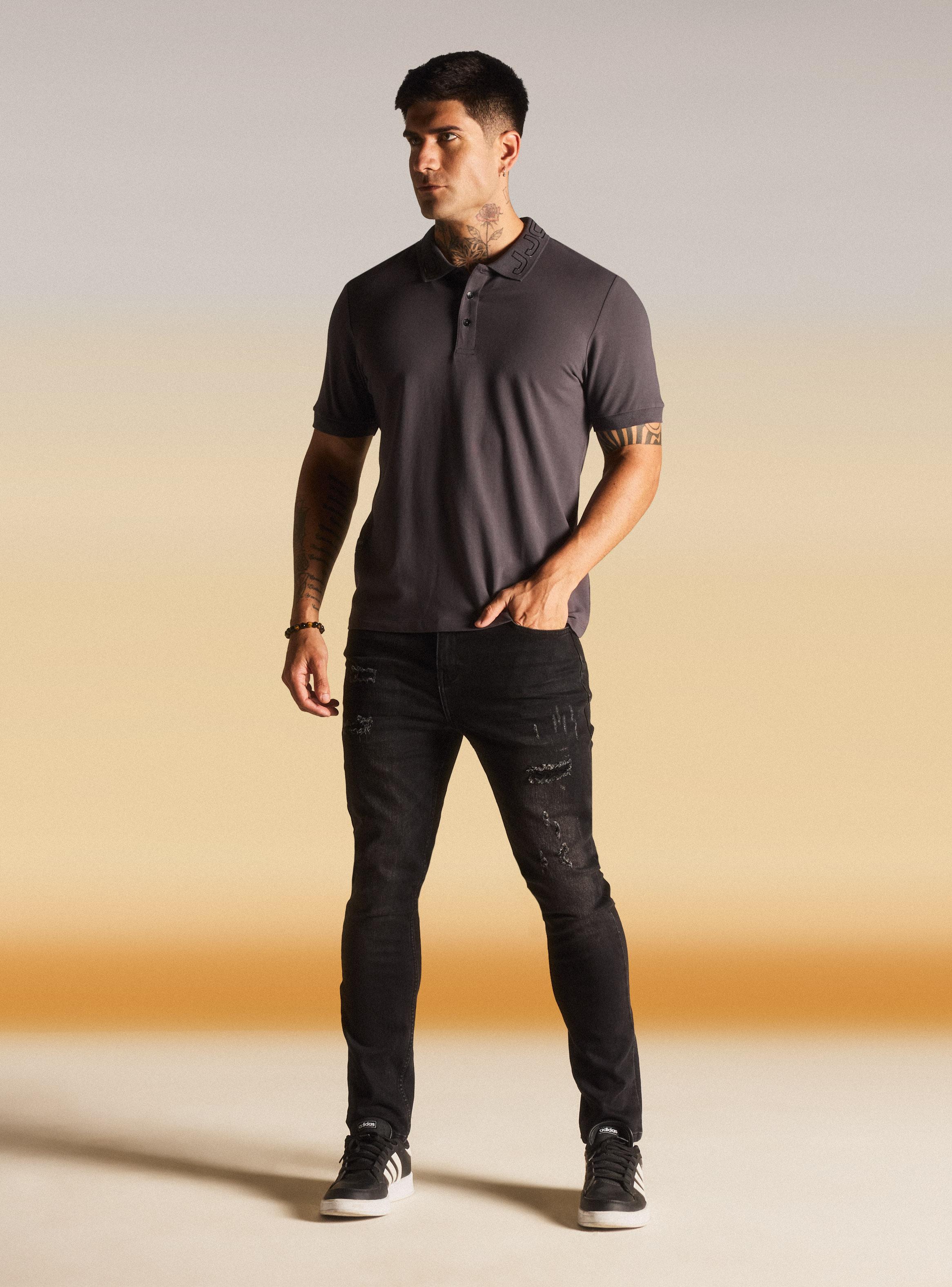 Polera Cuello Estampado-4