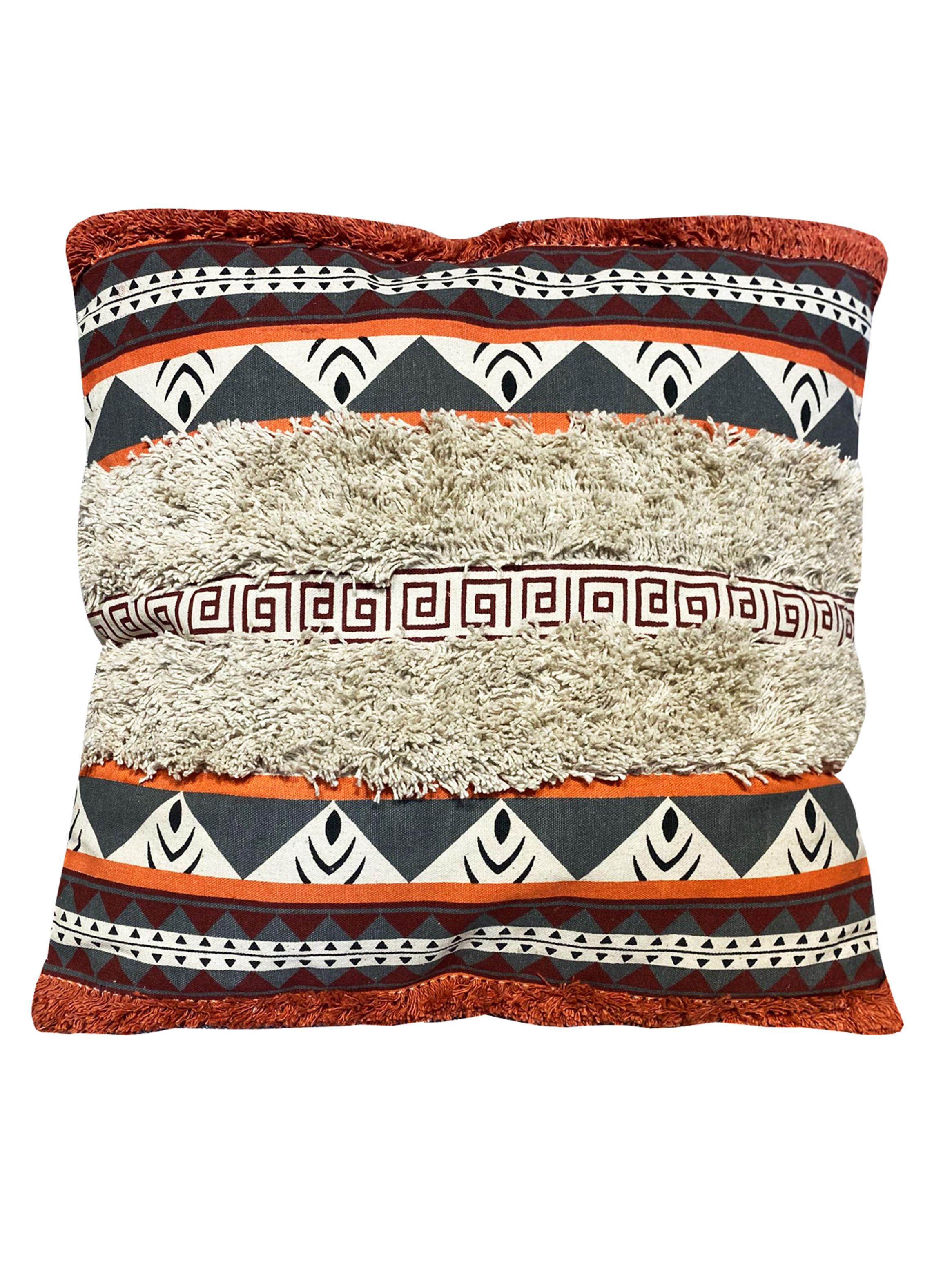 Cojín Boho Peach 45x45 cm-0