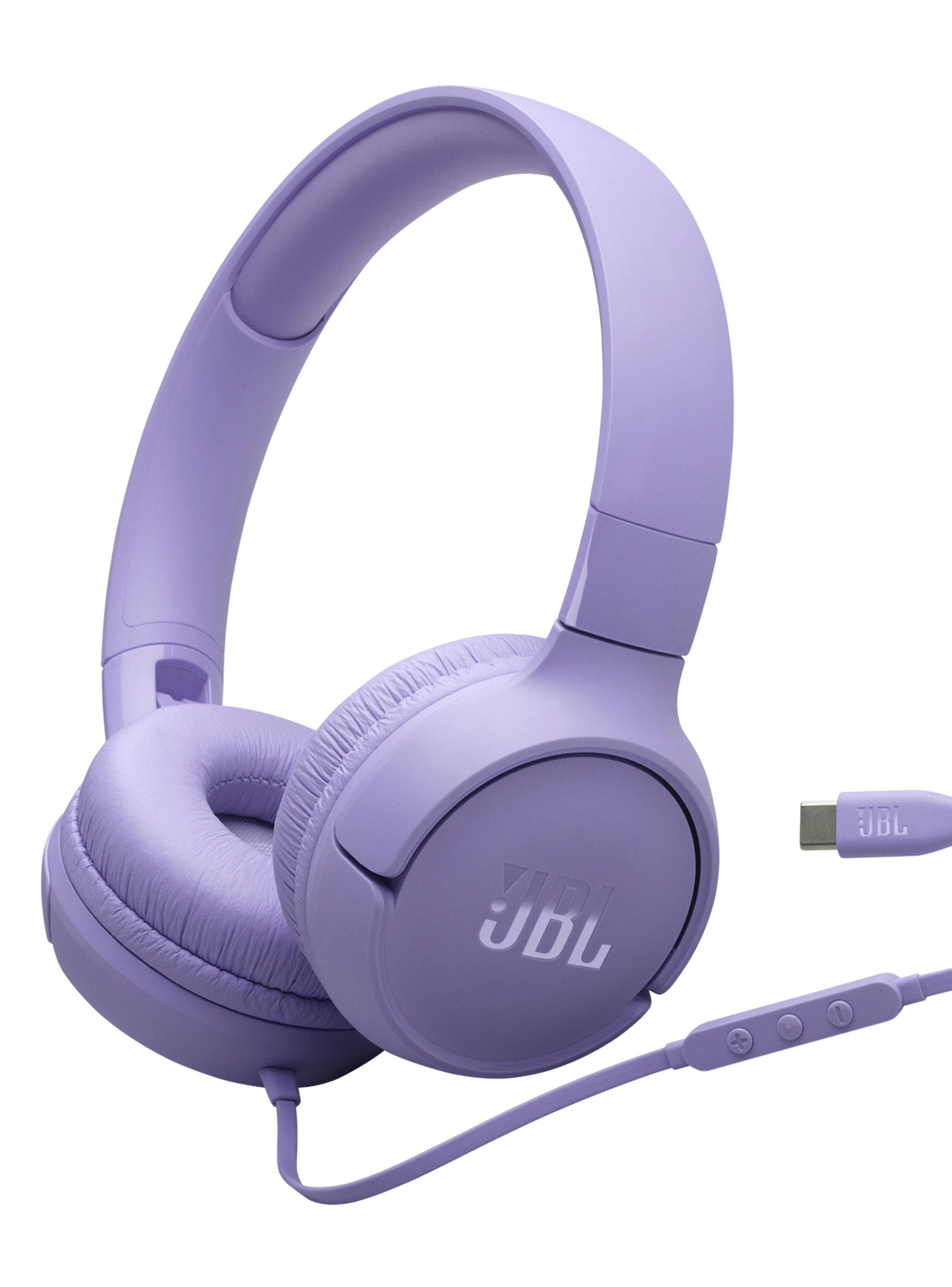 Audífonos USB-C T520C Morado-0