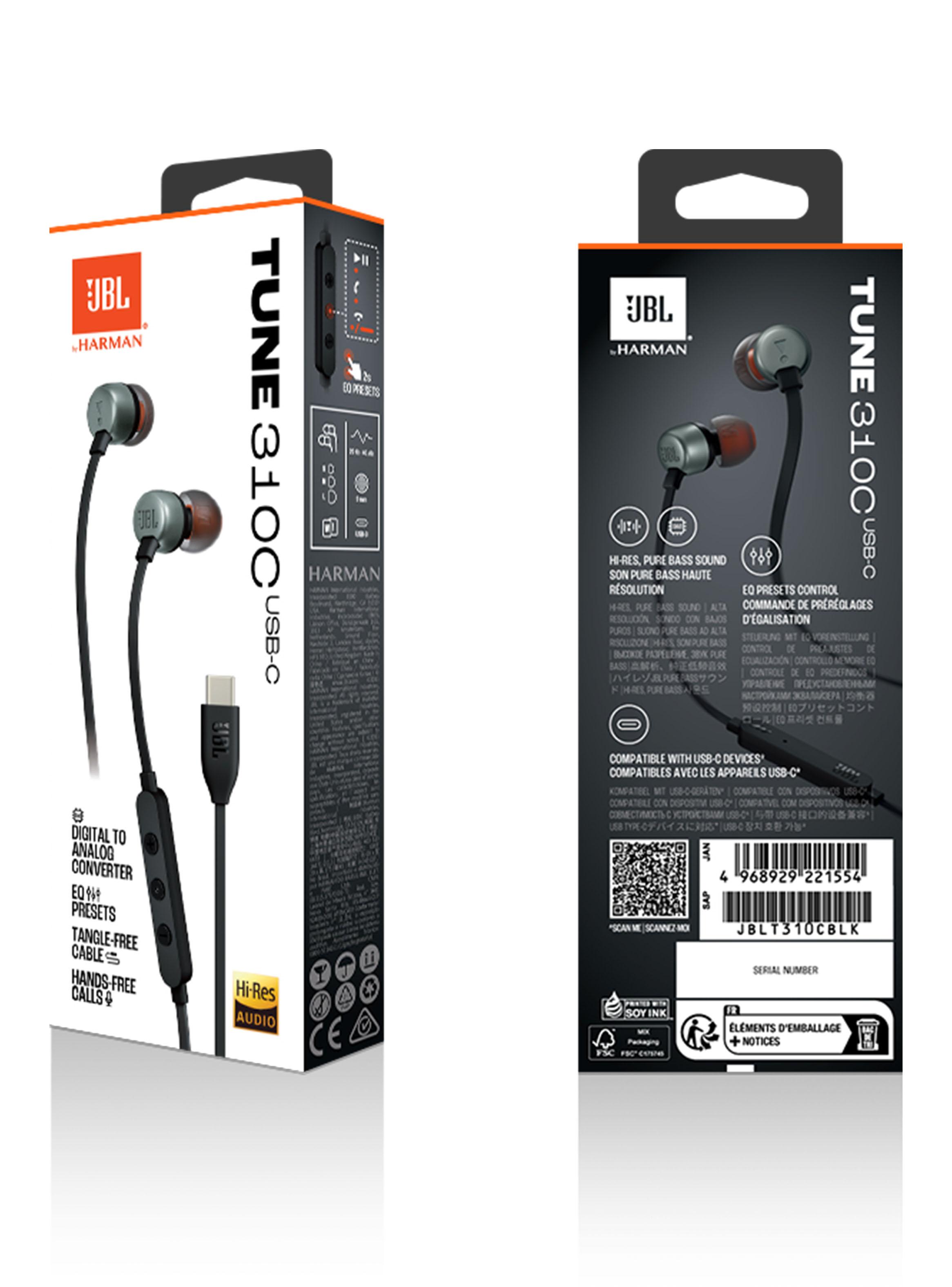 Audífonos USB-C T310C Negro-6