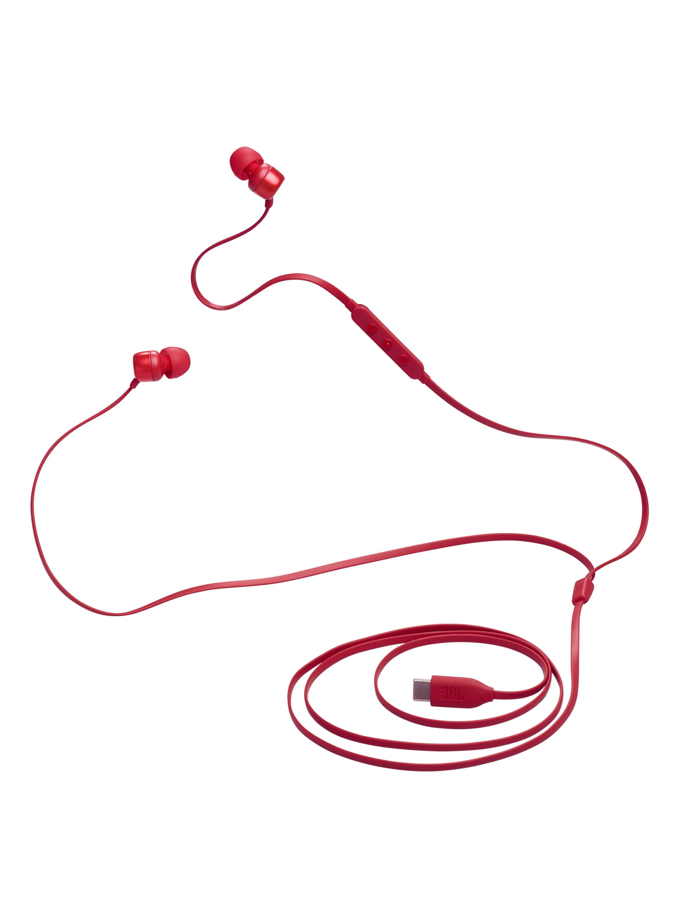 Audífonos USB-C T310C Rojo-3