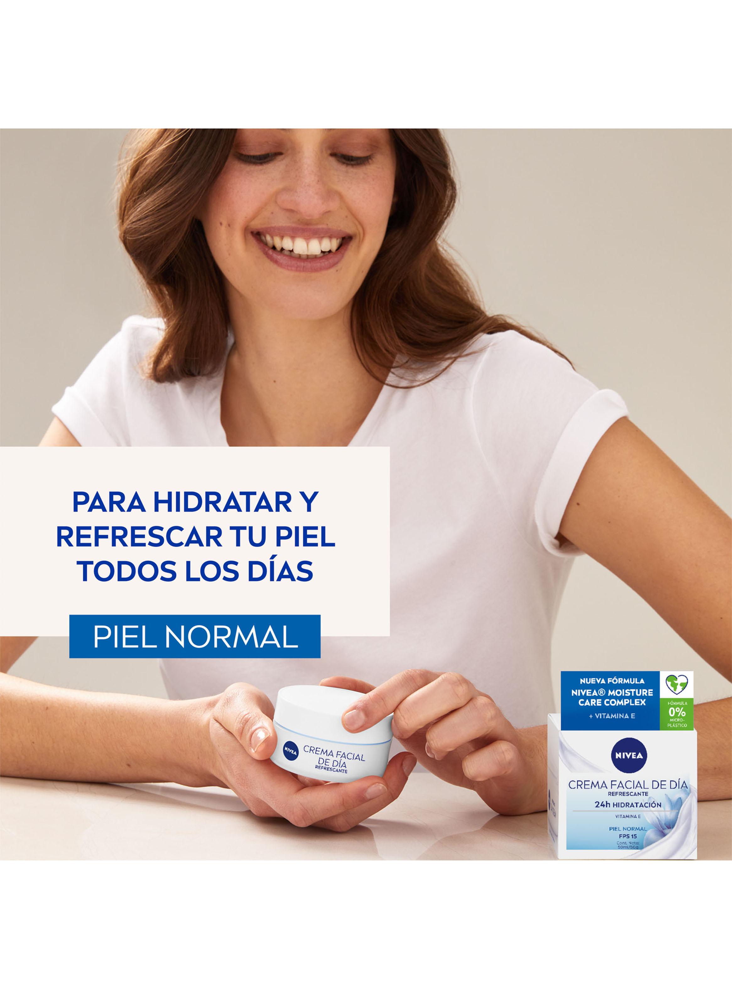 Crema Nivea Facial Hidratante Activa Día Fps15 Piel Normal 50 ml-3