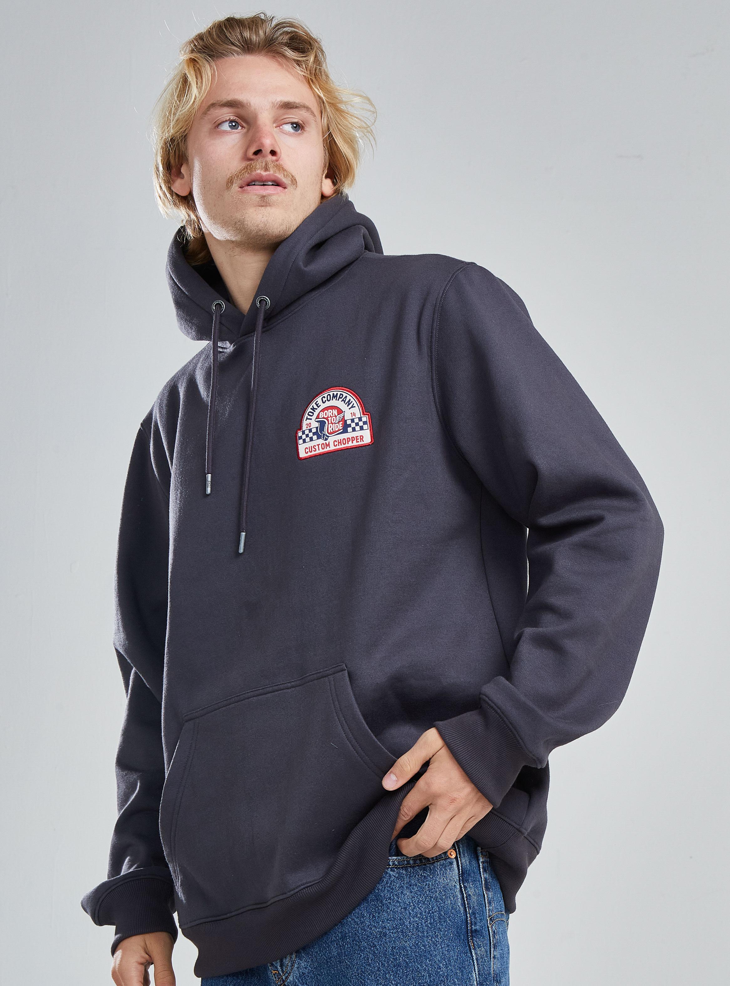 Polerón Hoodie Custom Logo Parche-4