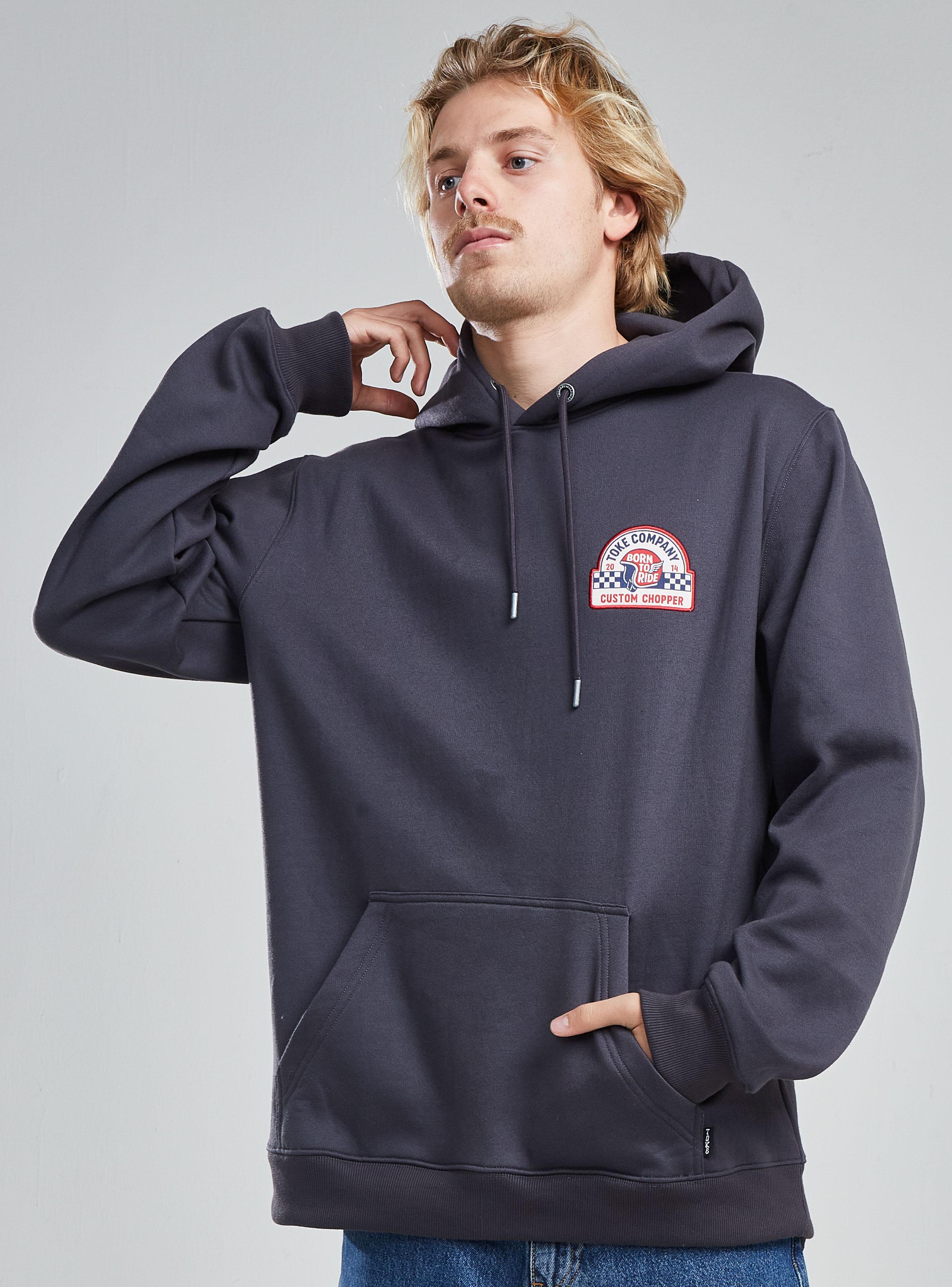 Polerón Hoodie Custom Logo Parche-2