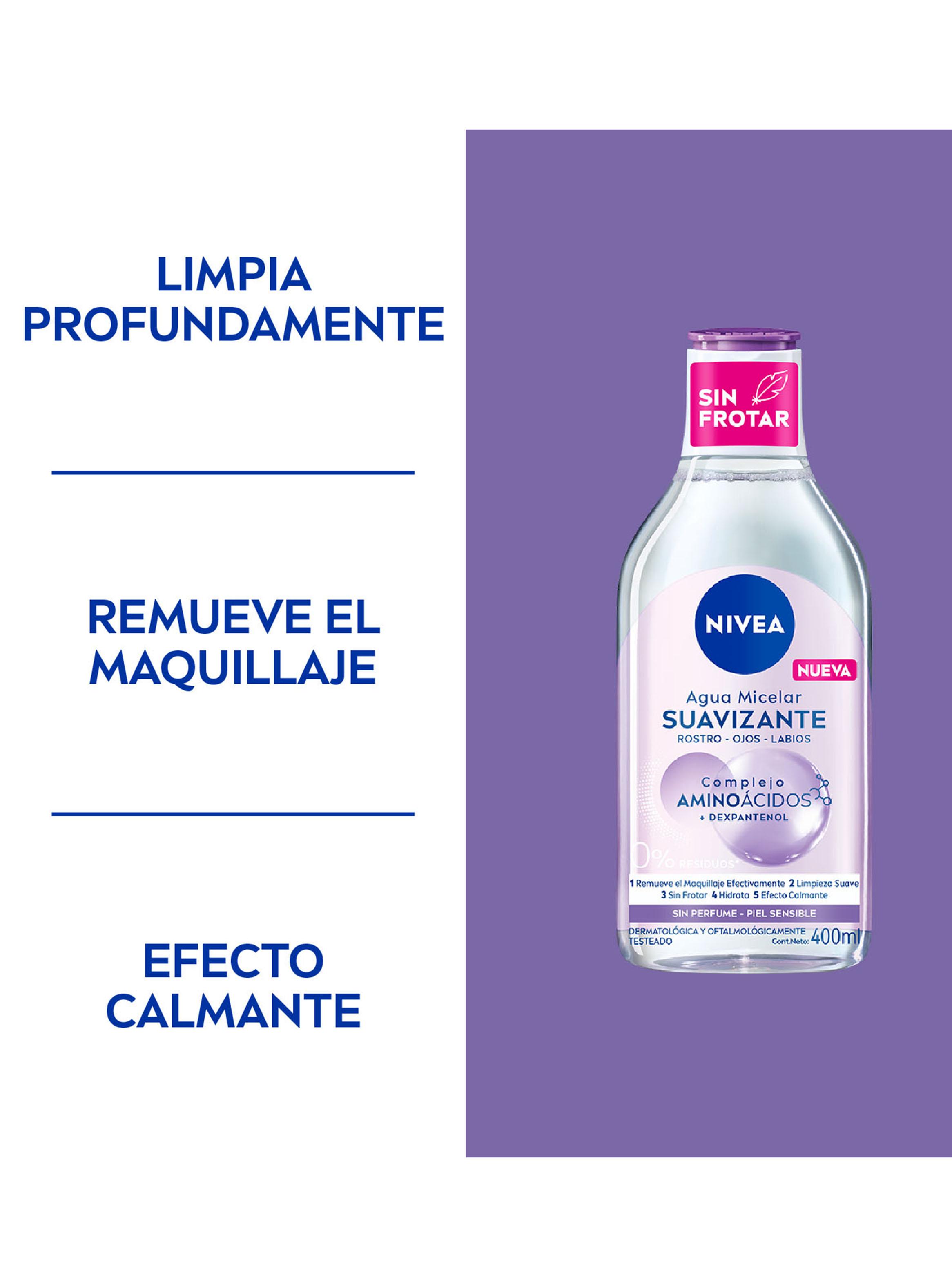 Agua Micelar Facial 3 en 1 Piel Sensible 400ml-2