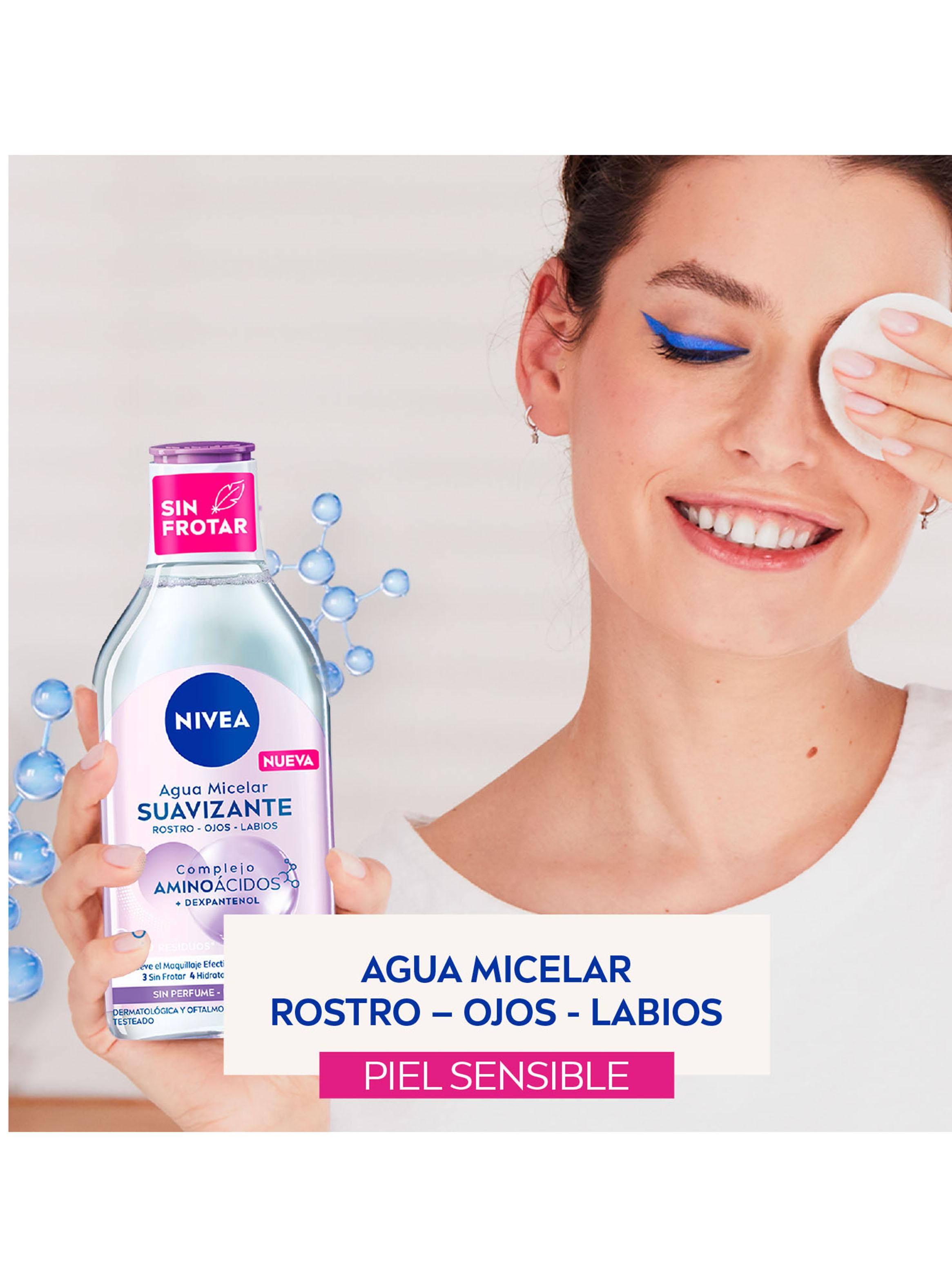 Agua Micelar Facial 3 en 1 Piel Sensible 400ml-3
