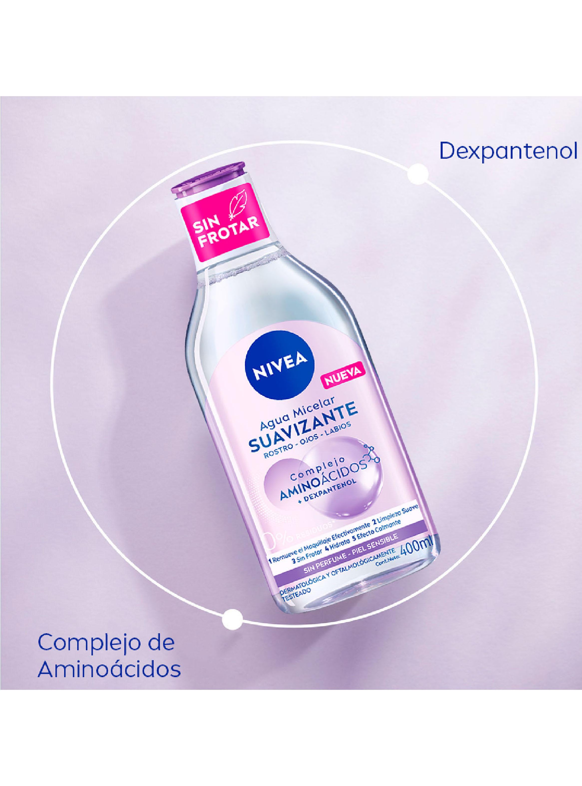 Agua Micelar Facial 3 en 1 Piel Sensible 400ml-4