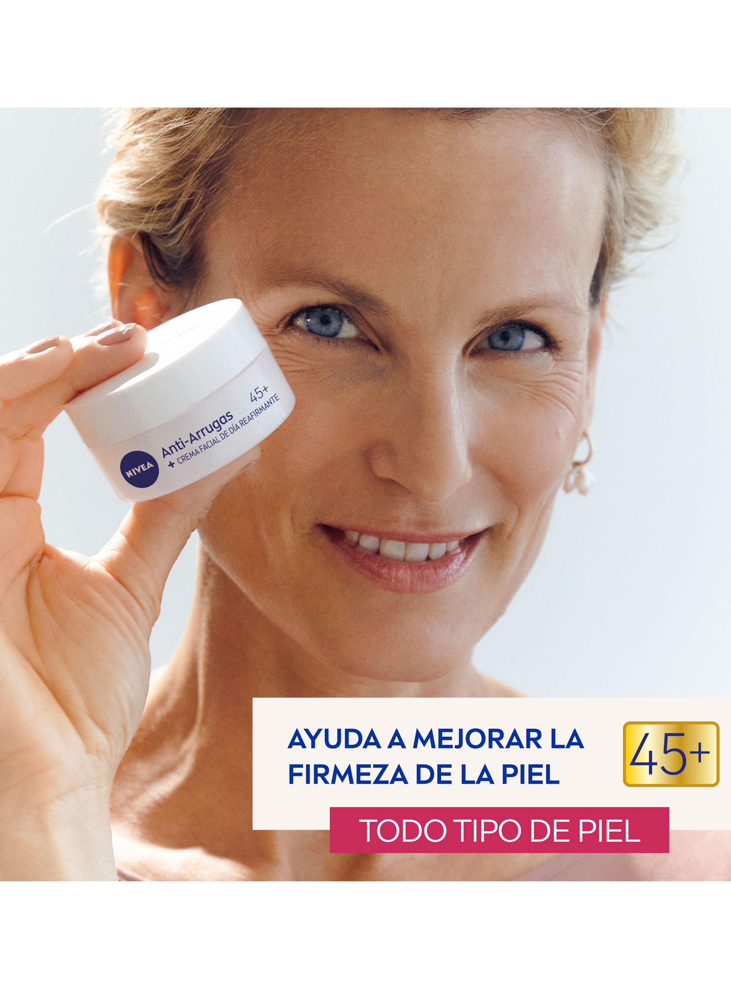 Crema Facial Antiarrugas +45 Día 50ml-4