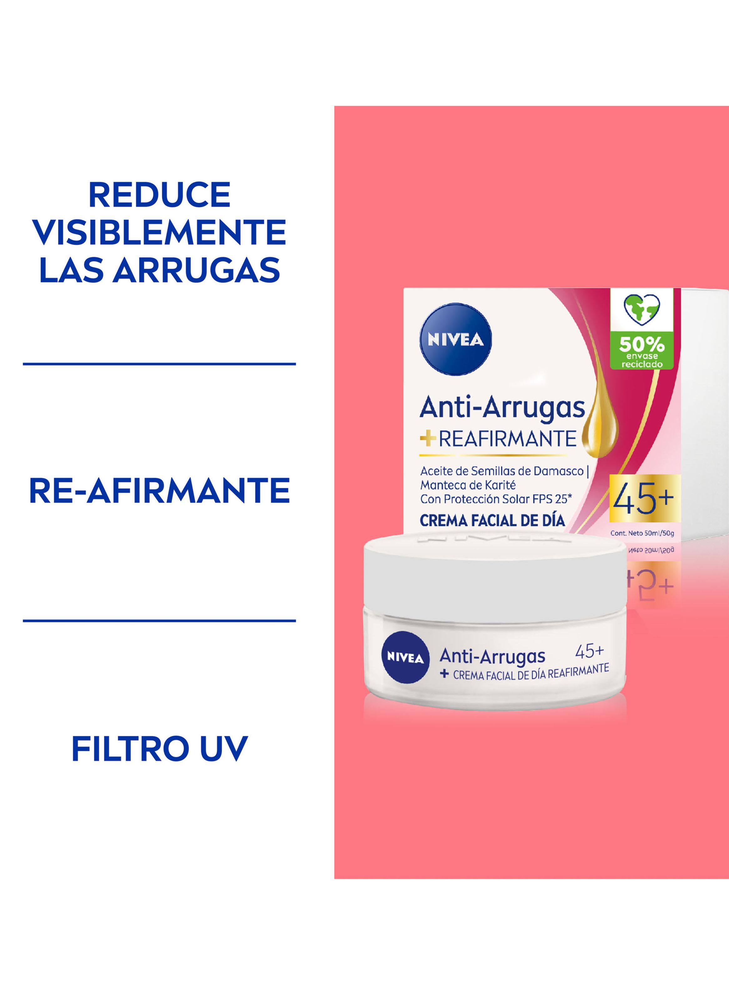 Crema Facial Antiarrugas +45 Día 50ml-3