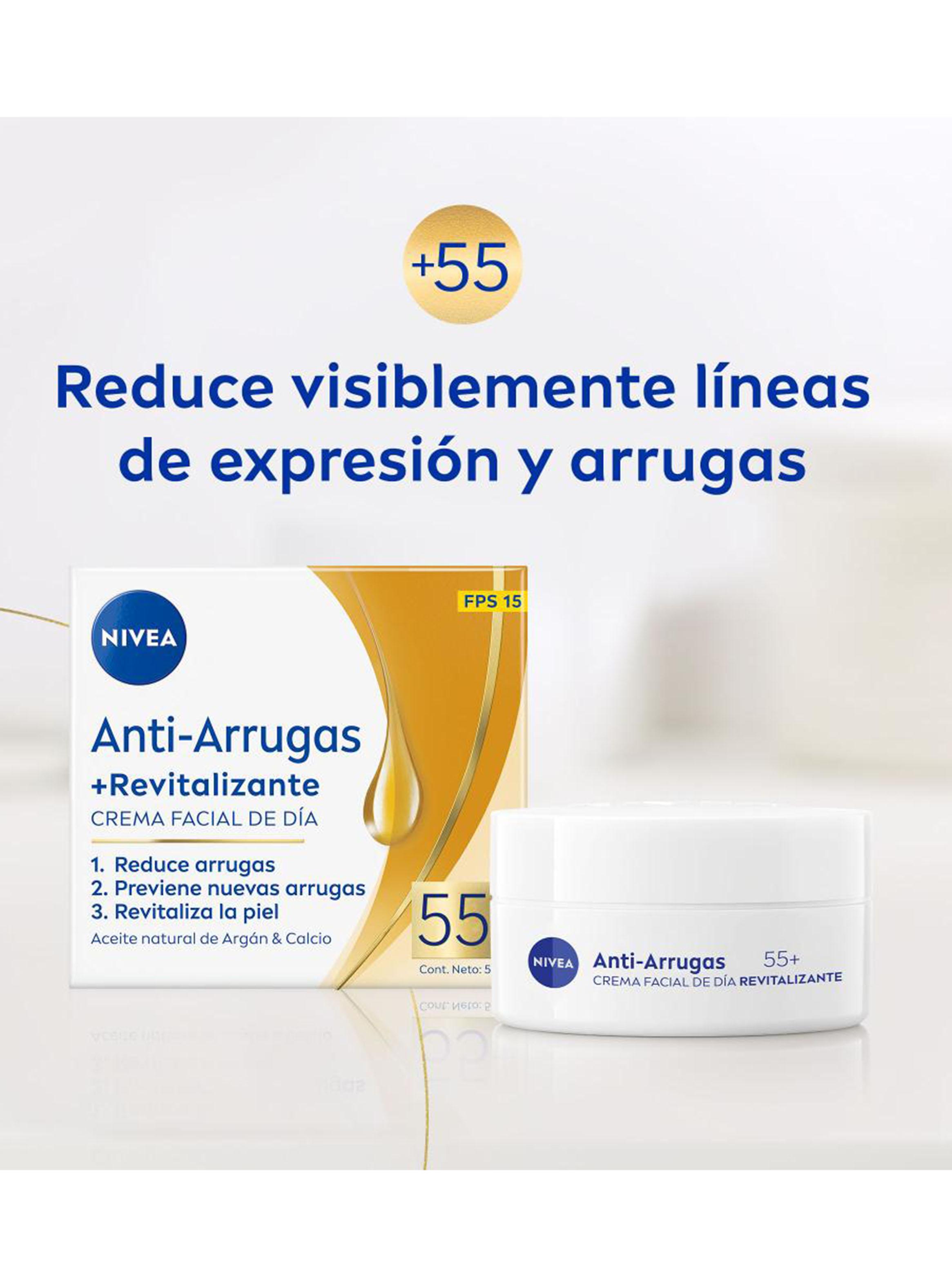 Crema Facial Antiarrugas +55 Día 50ml-4