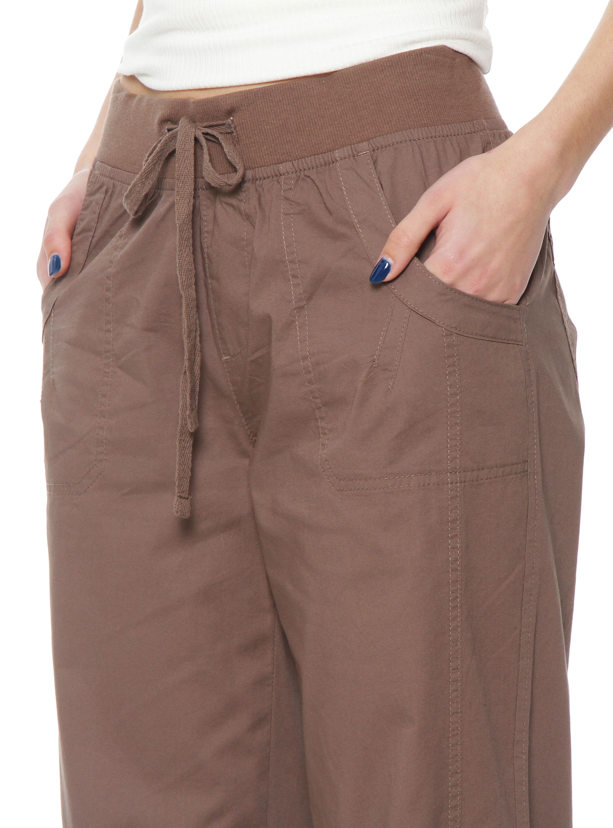 Pantalón Sólido Pretina Elasticada con Pabilo Basta Ajustable-2