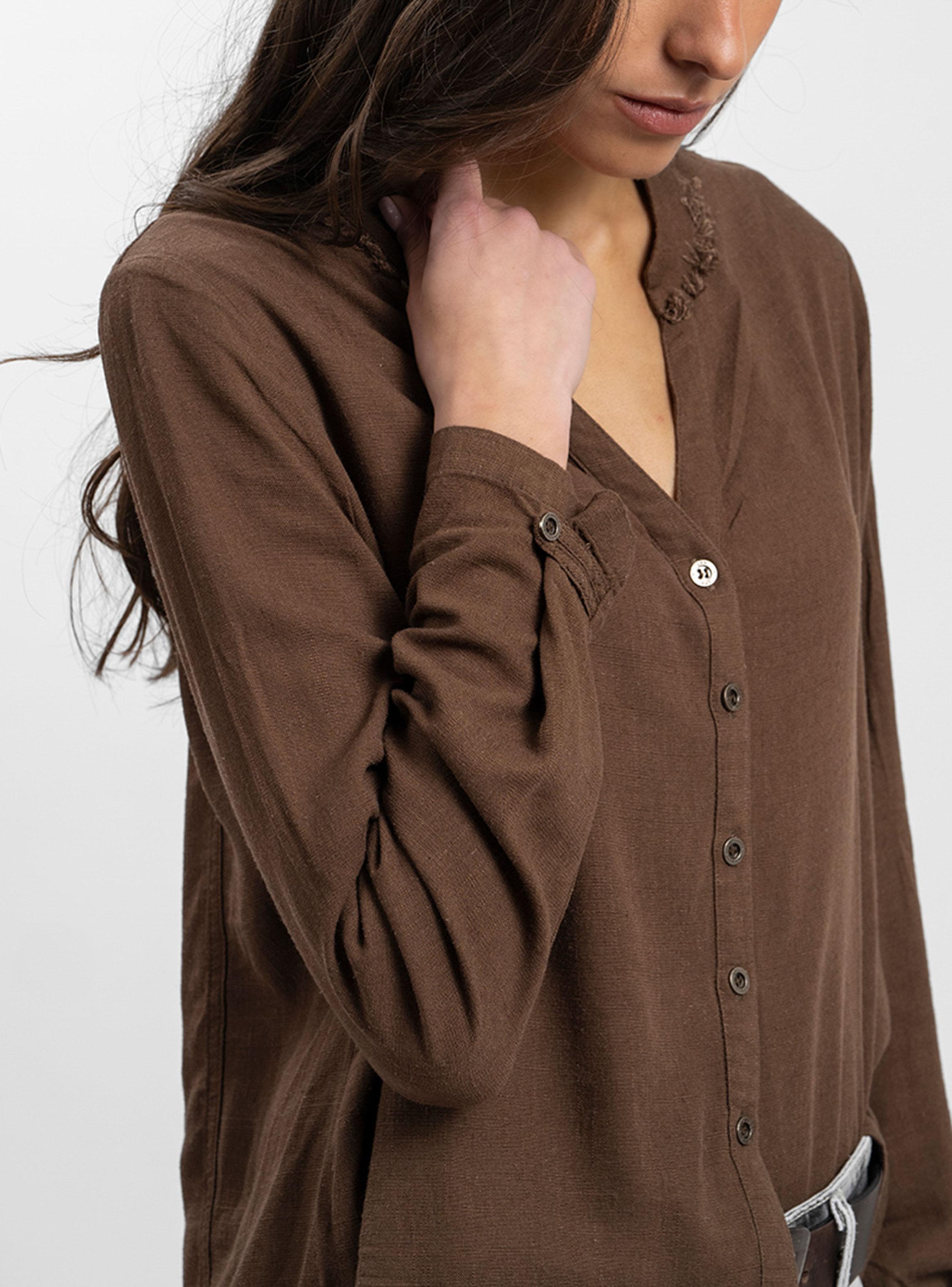 Blusa Elena Café-3