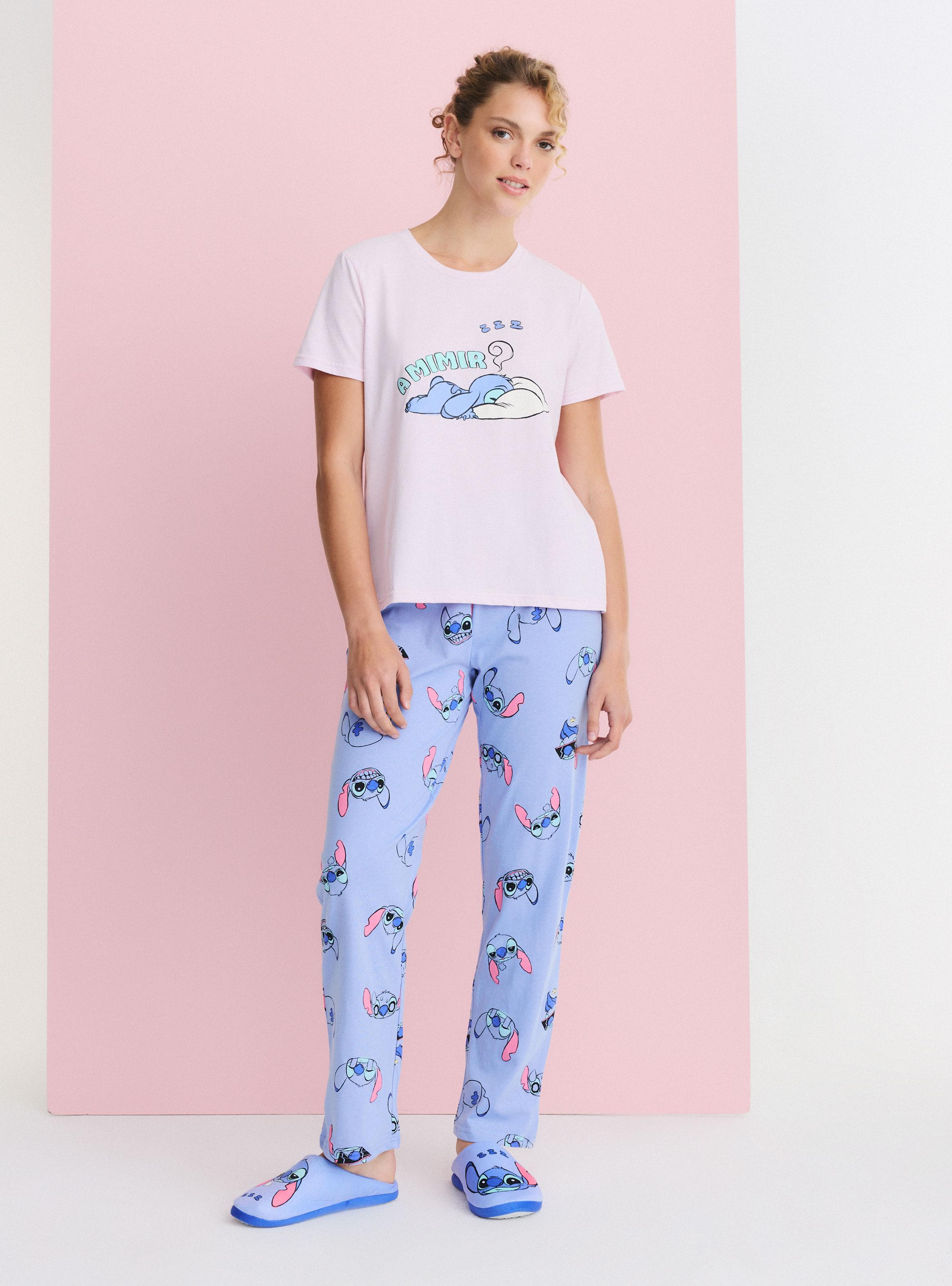 Pijama Corto Largo Disney Stitch-4