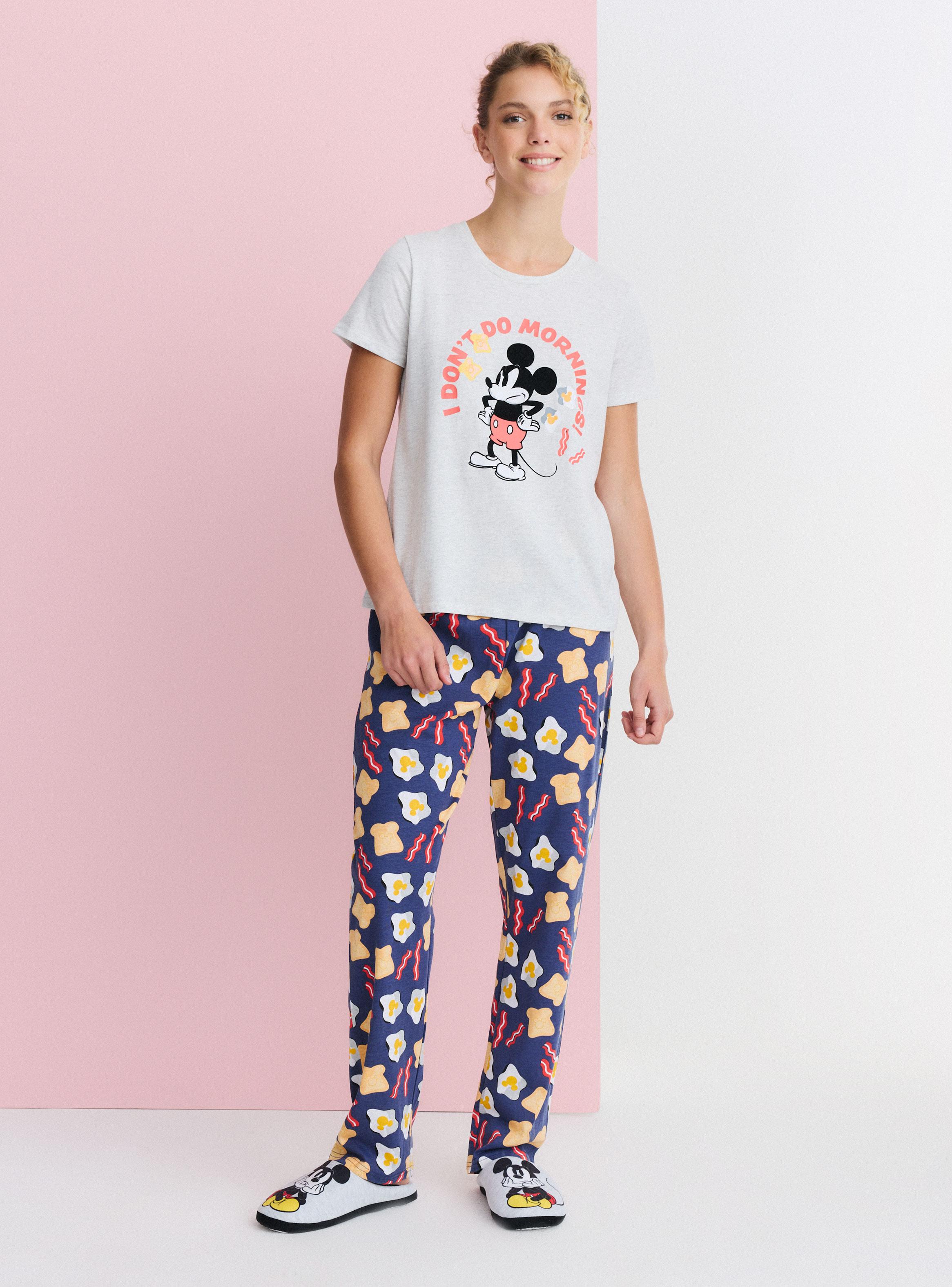 Pijama Corto Largo Disney Mickey-4