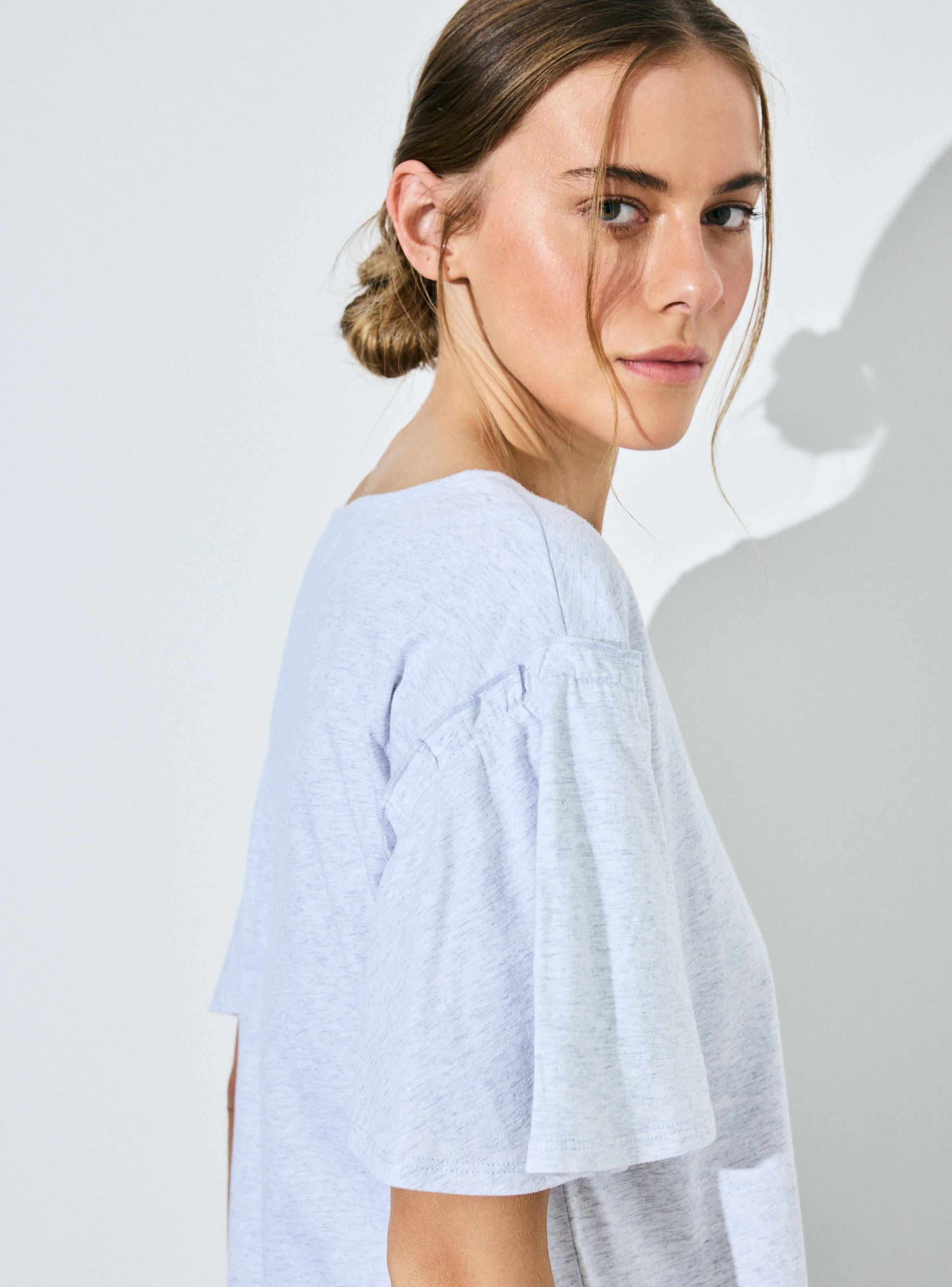 Pijama Polera con Vuelos Pant Estampado-2