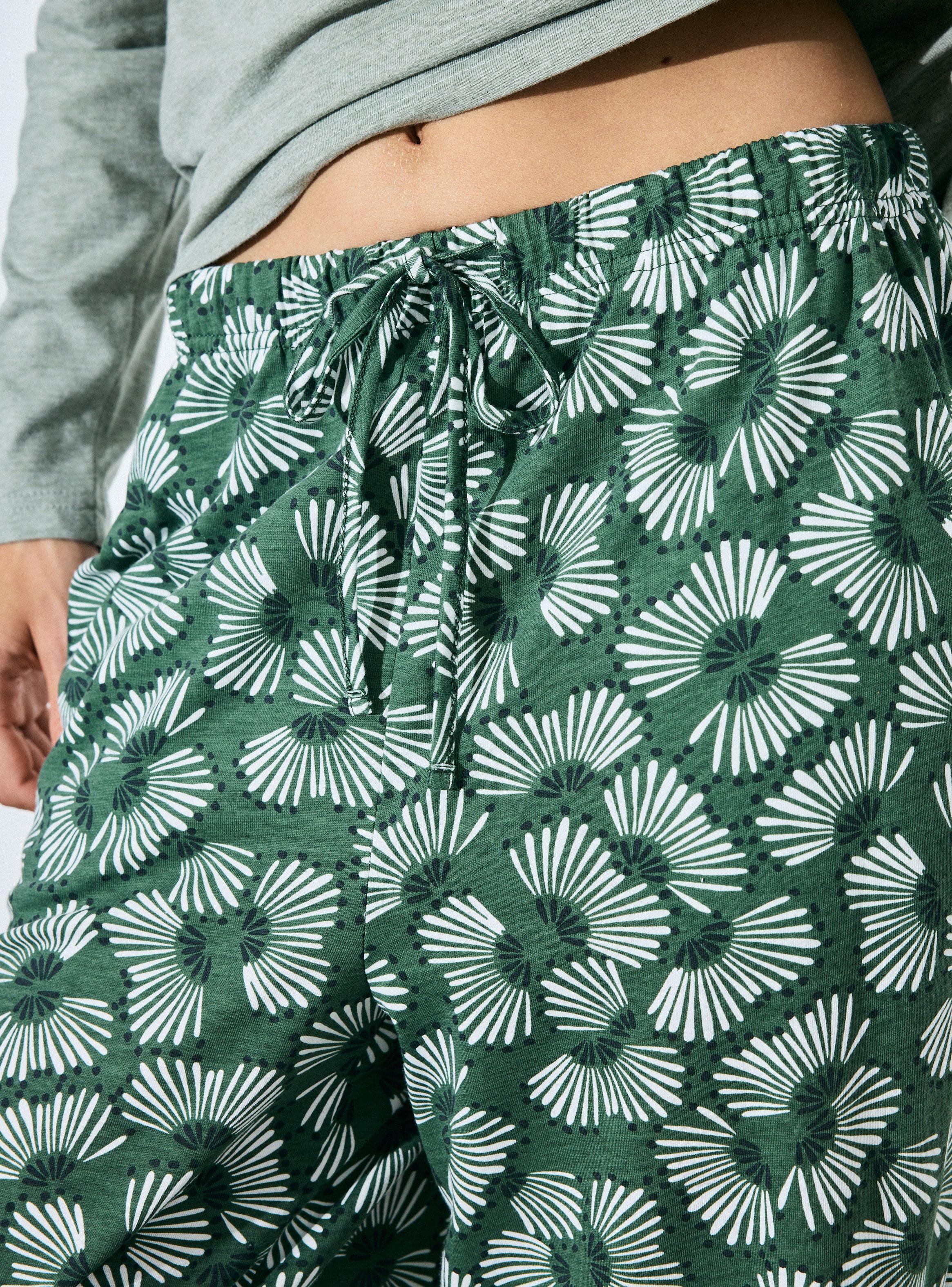 Pijama Polera Lisa Estampada-3