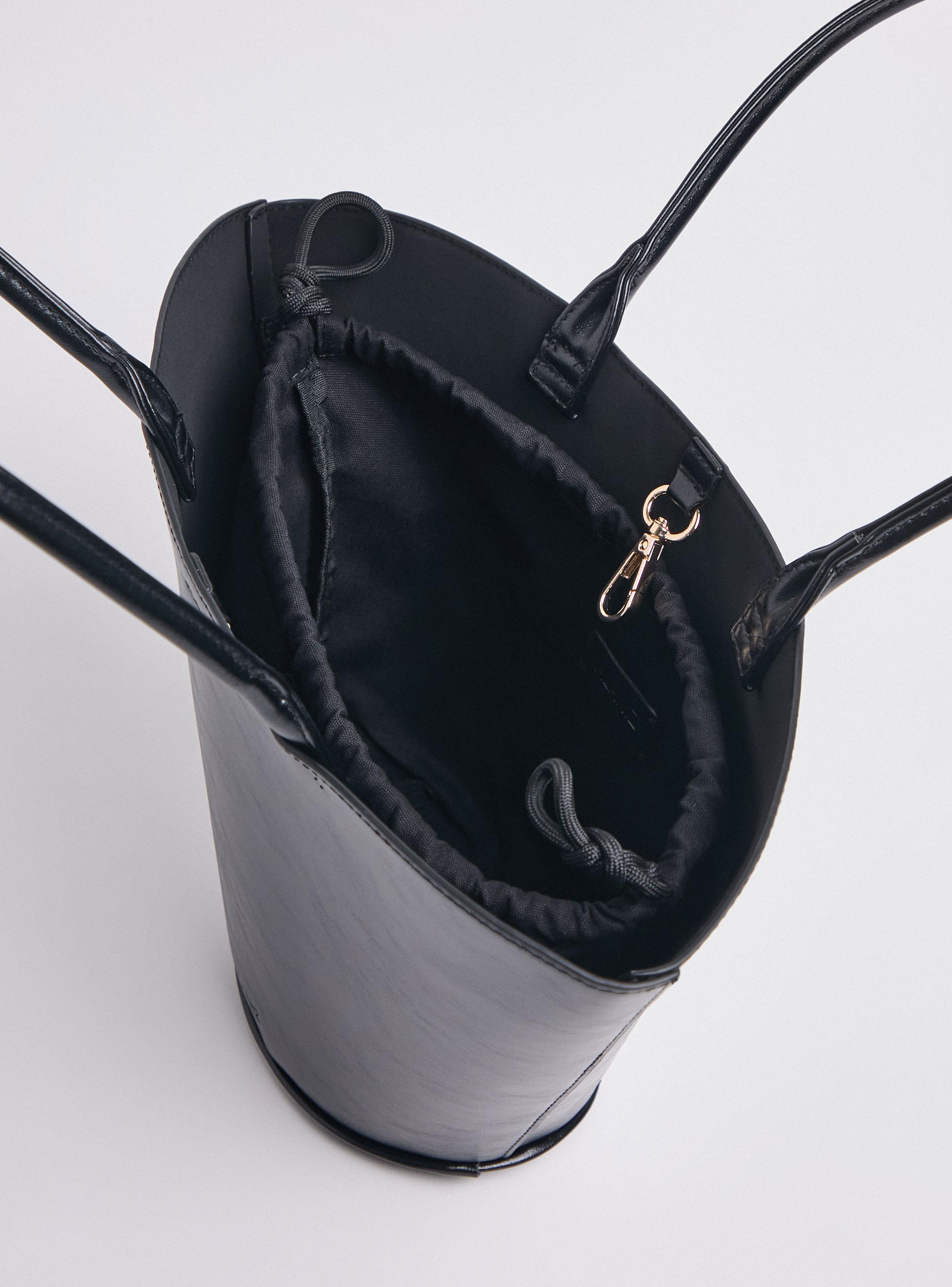 Cartera de Hombro con Saquito Interior-5