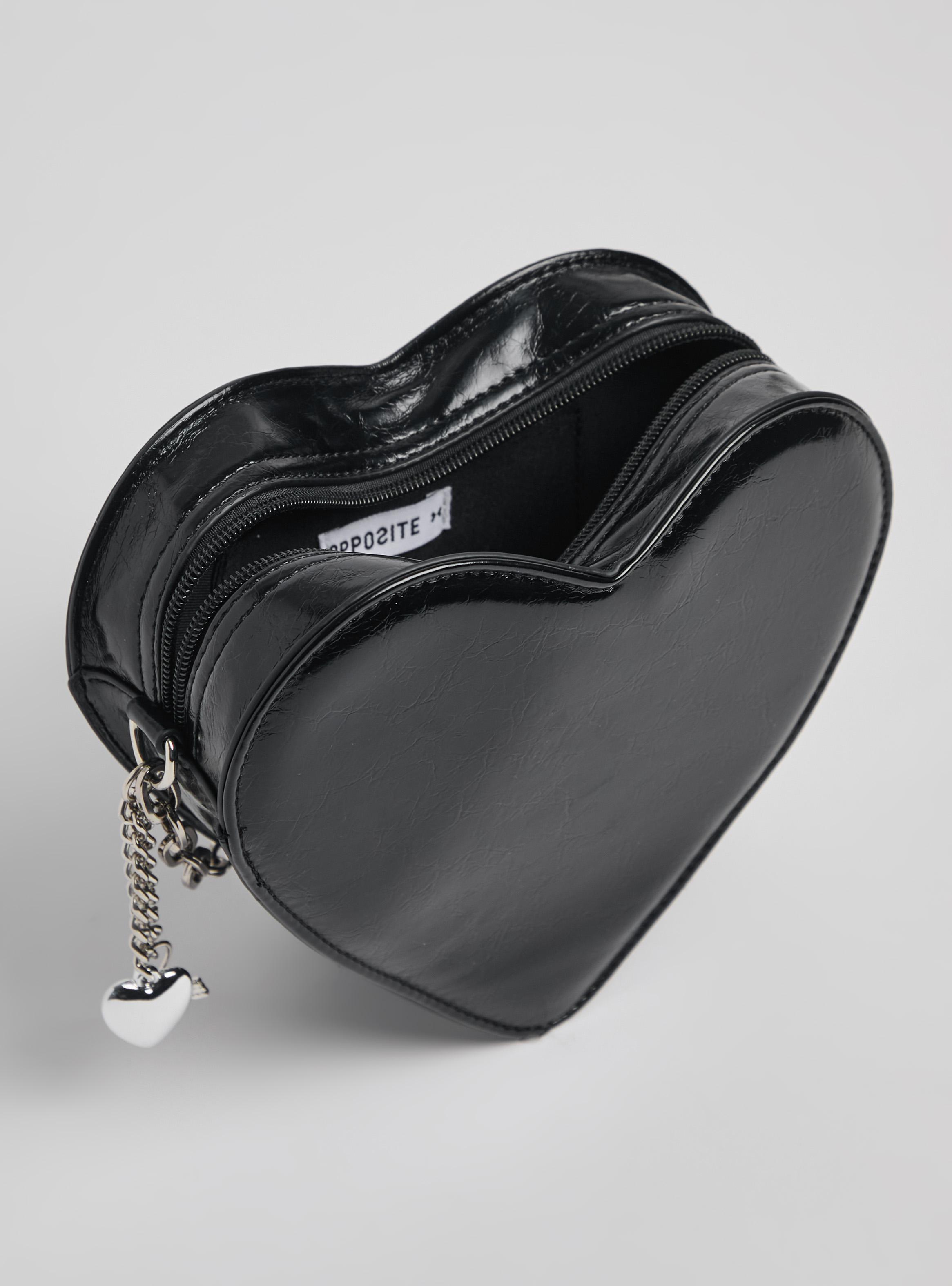 Cartera Crossbody Corazón Brillante-3