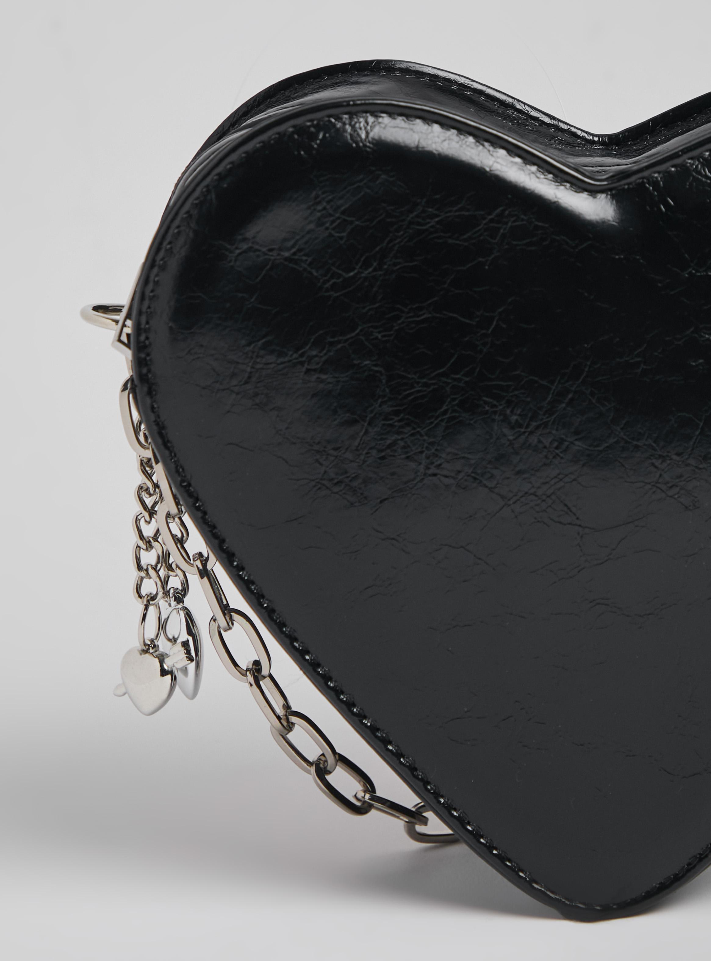 Cartera Crossbody Corazón Brillante-4